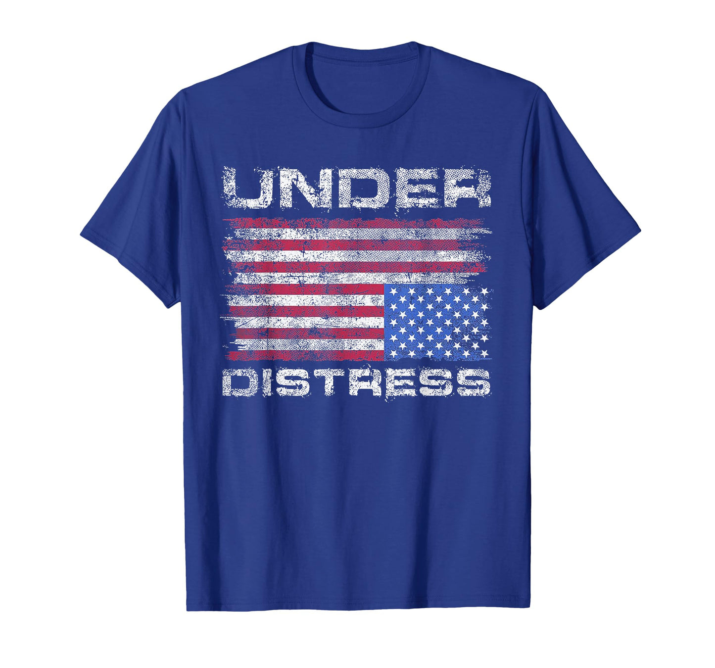 Under Distress America Flag T-Shirt