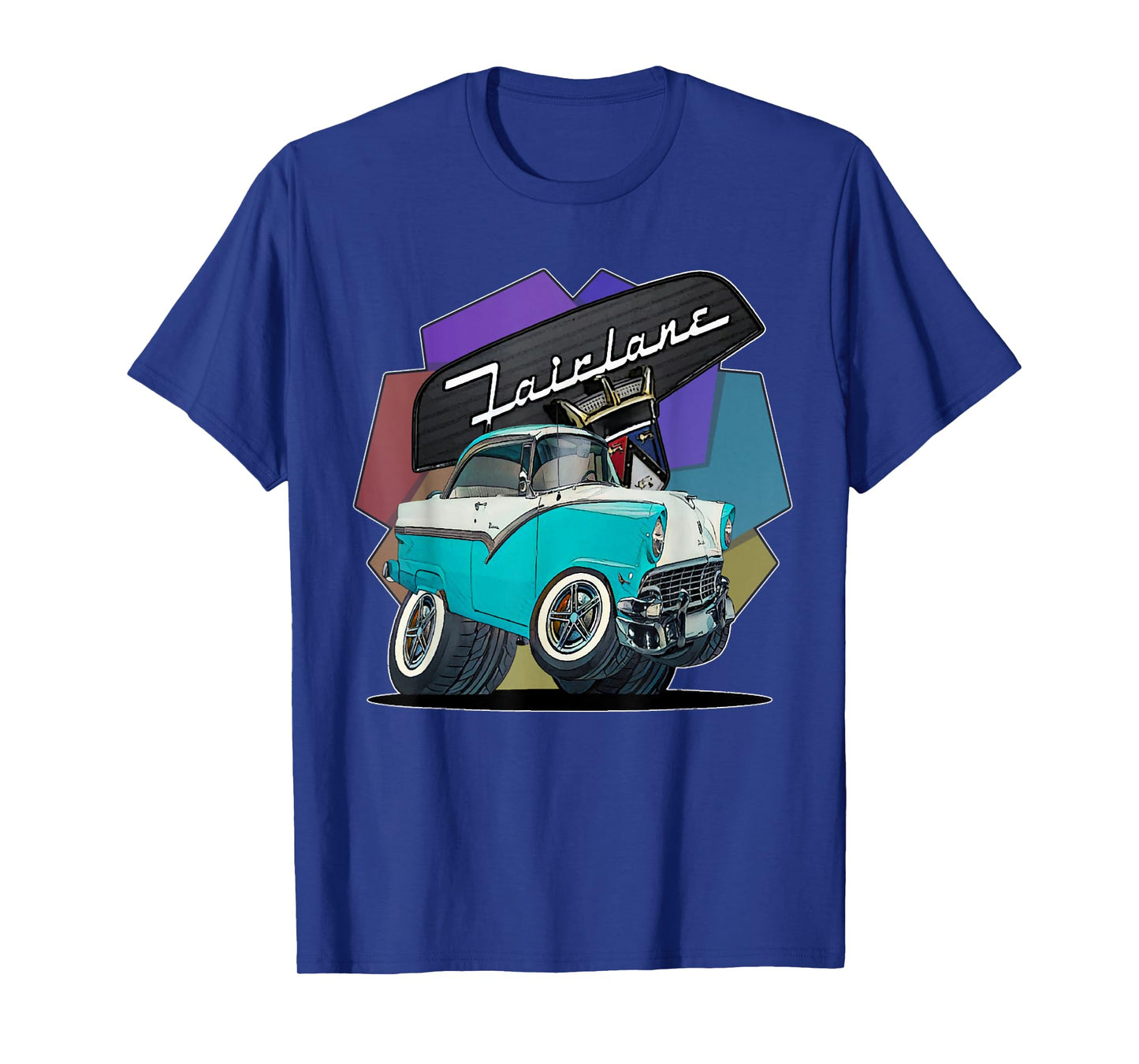 1956 56 fairlane, classic car art T-Shirt