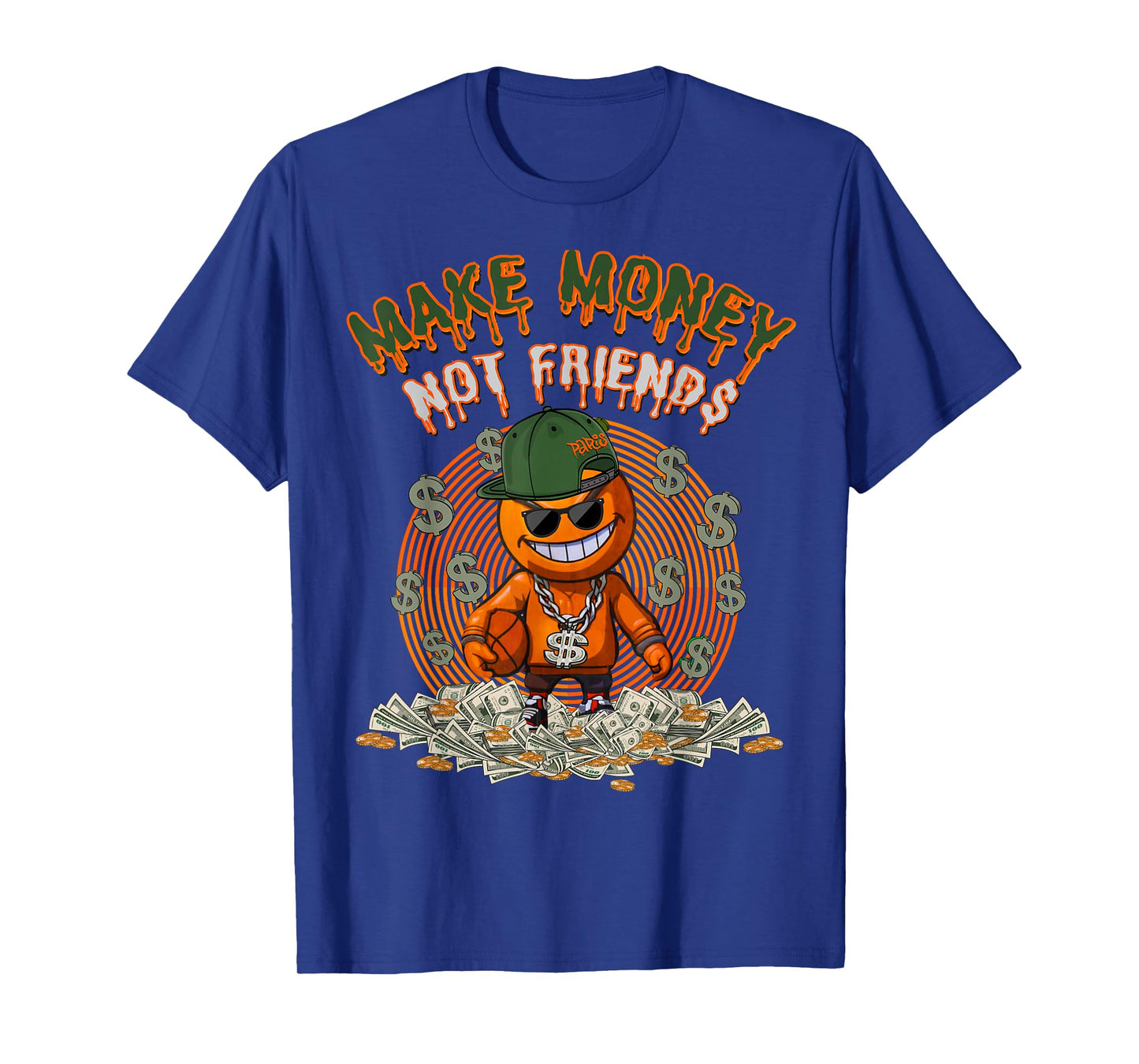 Olive Army Solar Orange | Orange Olive Sneaker Matching T-Shirt