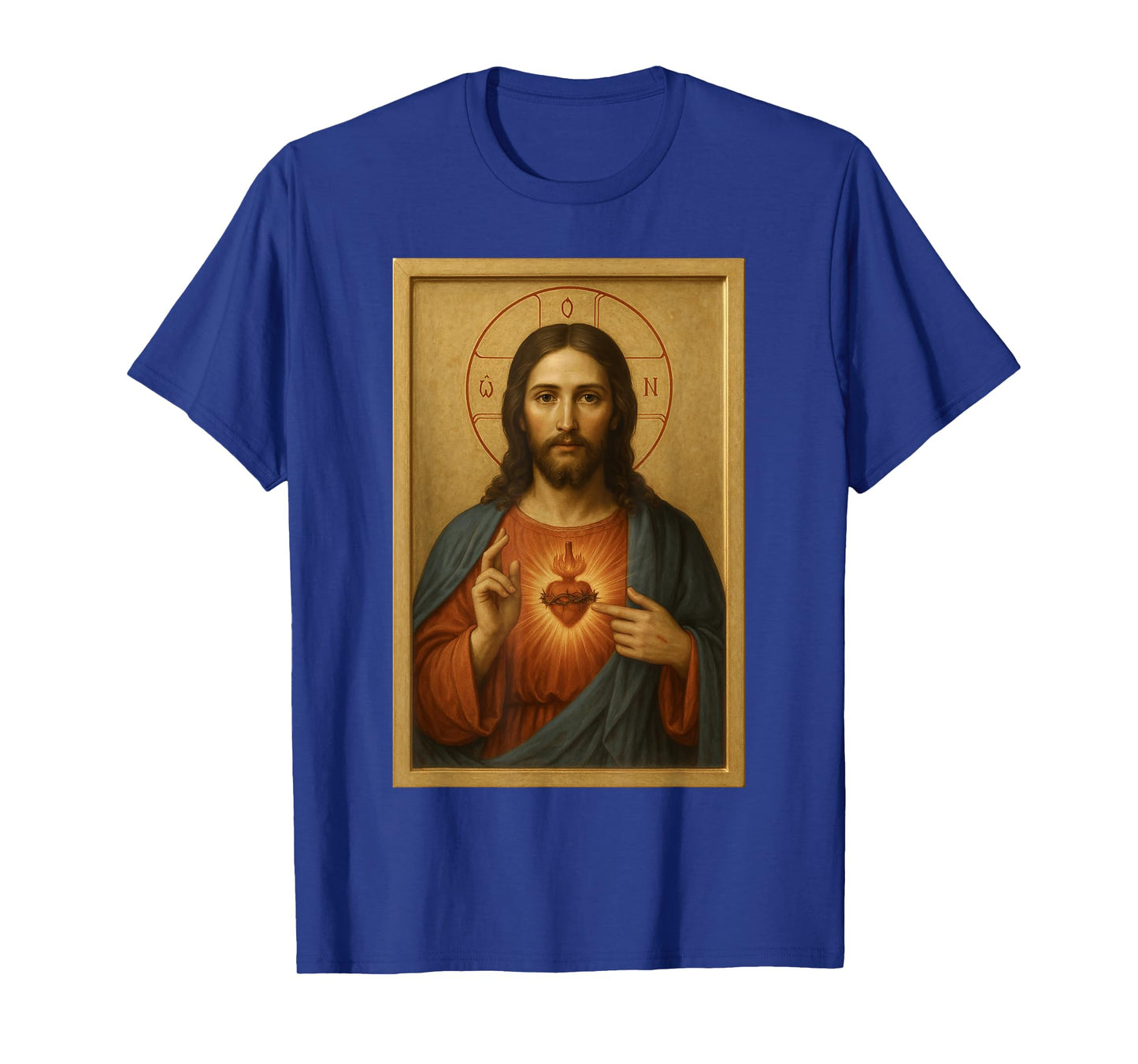 The Heart of Jesus Christ - Catholic Icon Sacred Heart T-Shirt