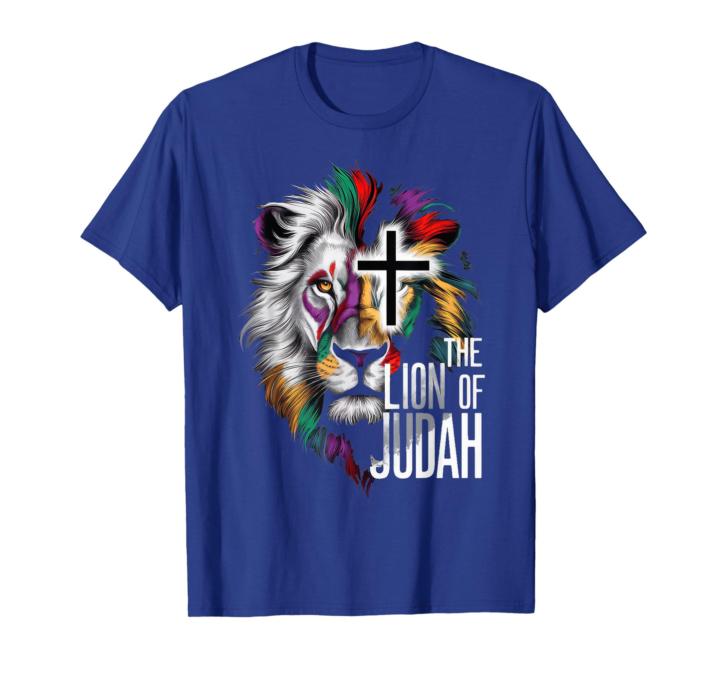 Jesus Lion of Judah Christian Faith for Men and Women T-Shirt