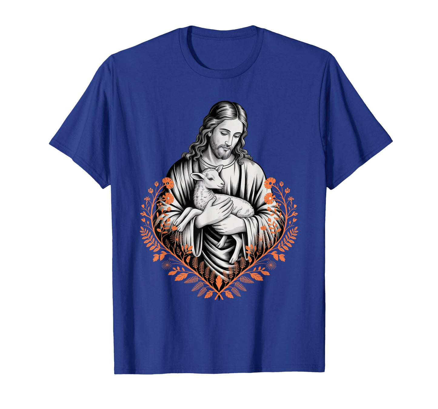 Jesus Holding Lamb God Shepard T-Shirt