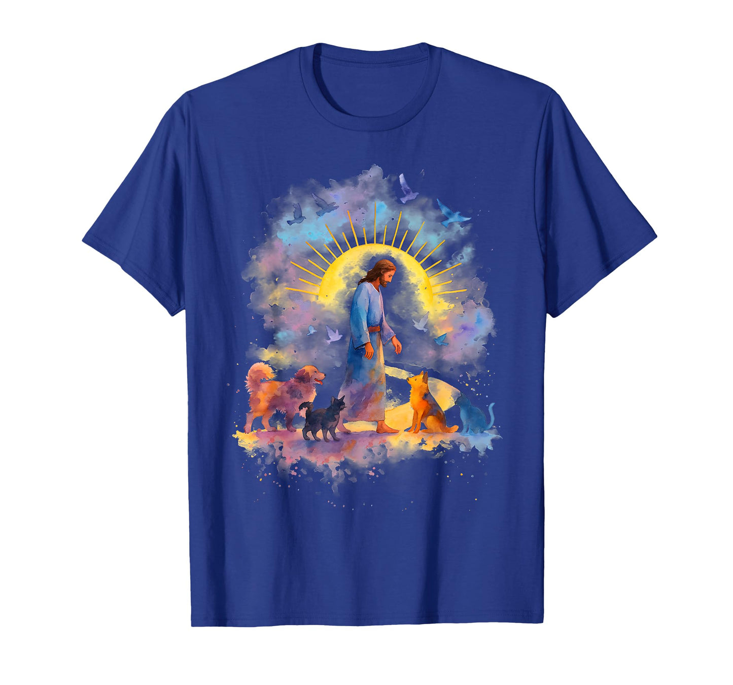 Jesus Loves Animal God Christian Pet Lovers T-Shirt