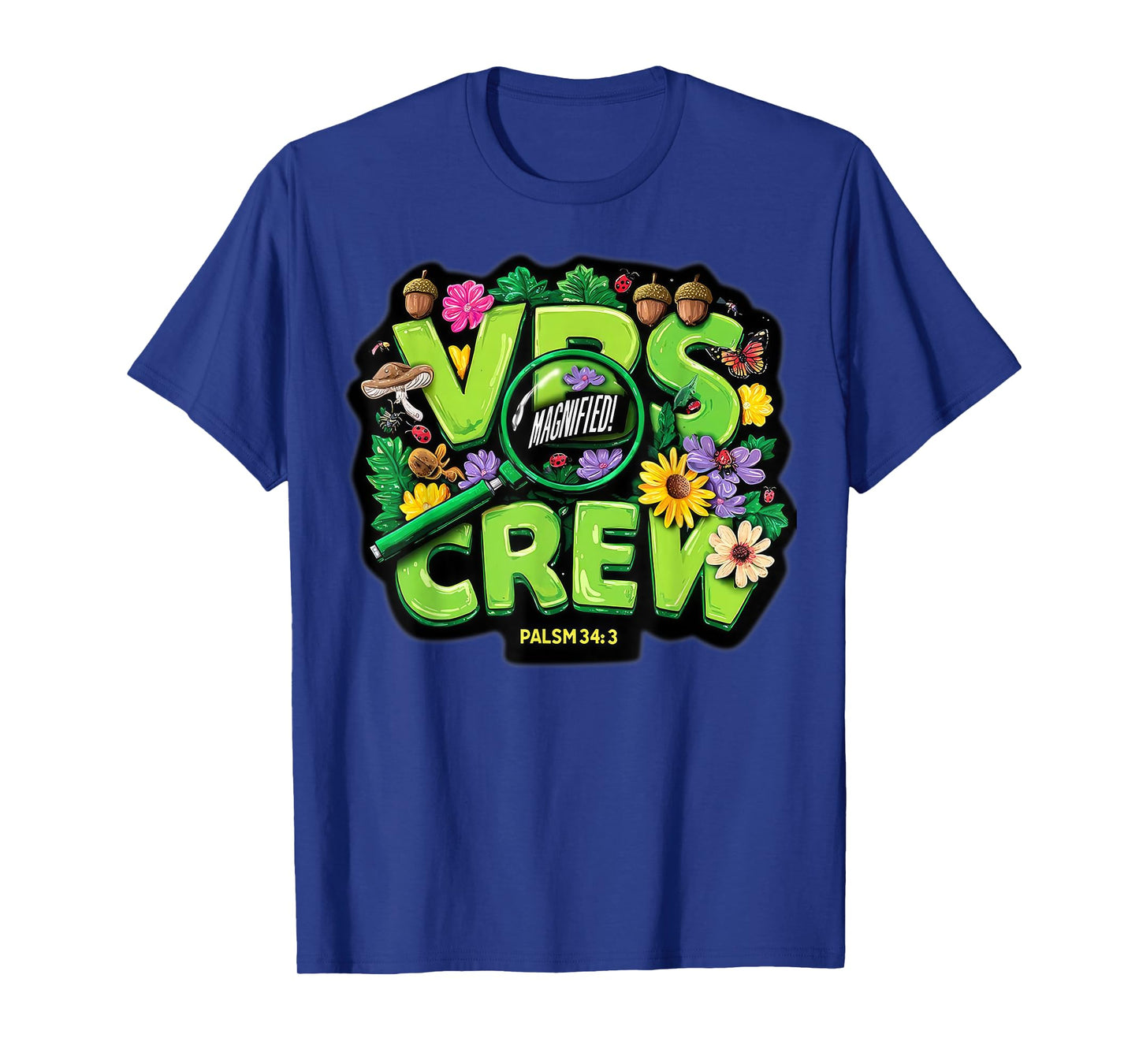 VBS Crew Magnified VBS 2025 Smallest Insects Christian T-Shirt