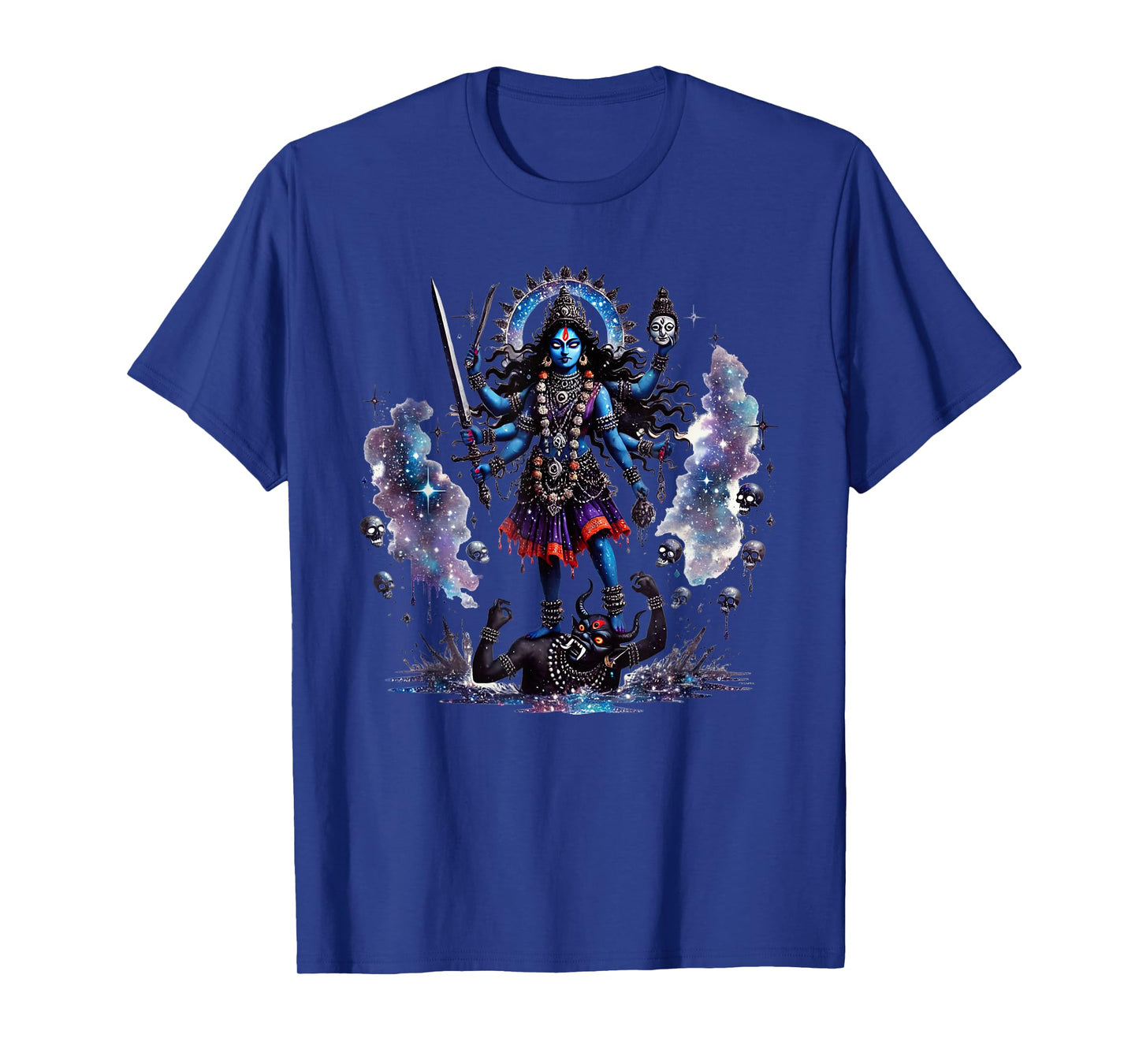 Kali Goddess Empowerment Through Destruction and Rebirth T-Shirt