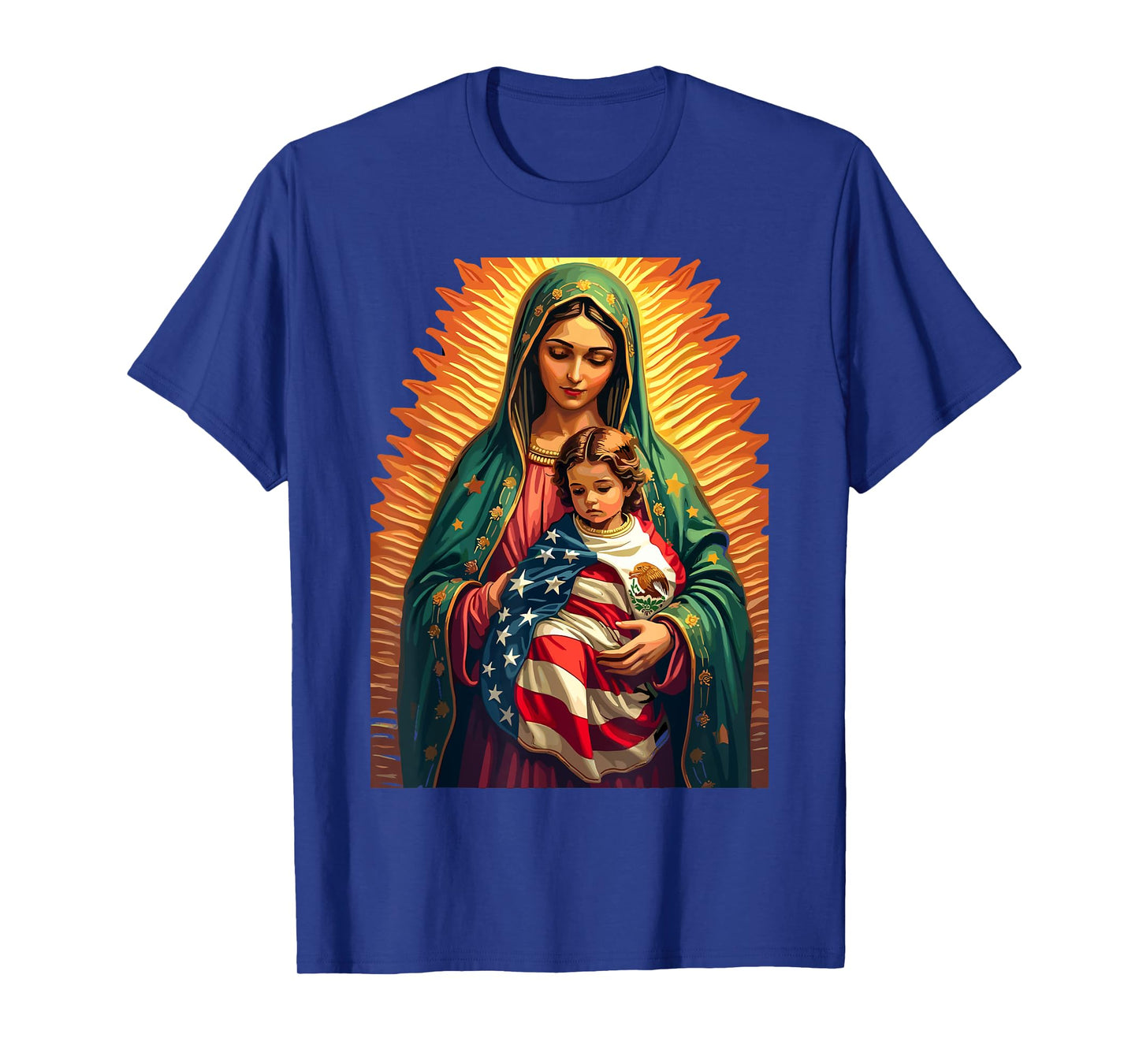 La Virgen de Guadalupe Embrace of Faith T-Shirt
