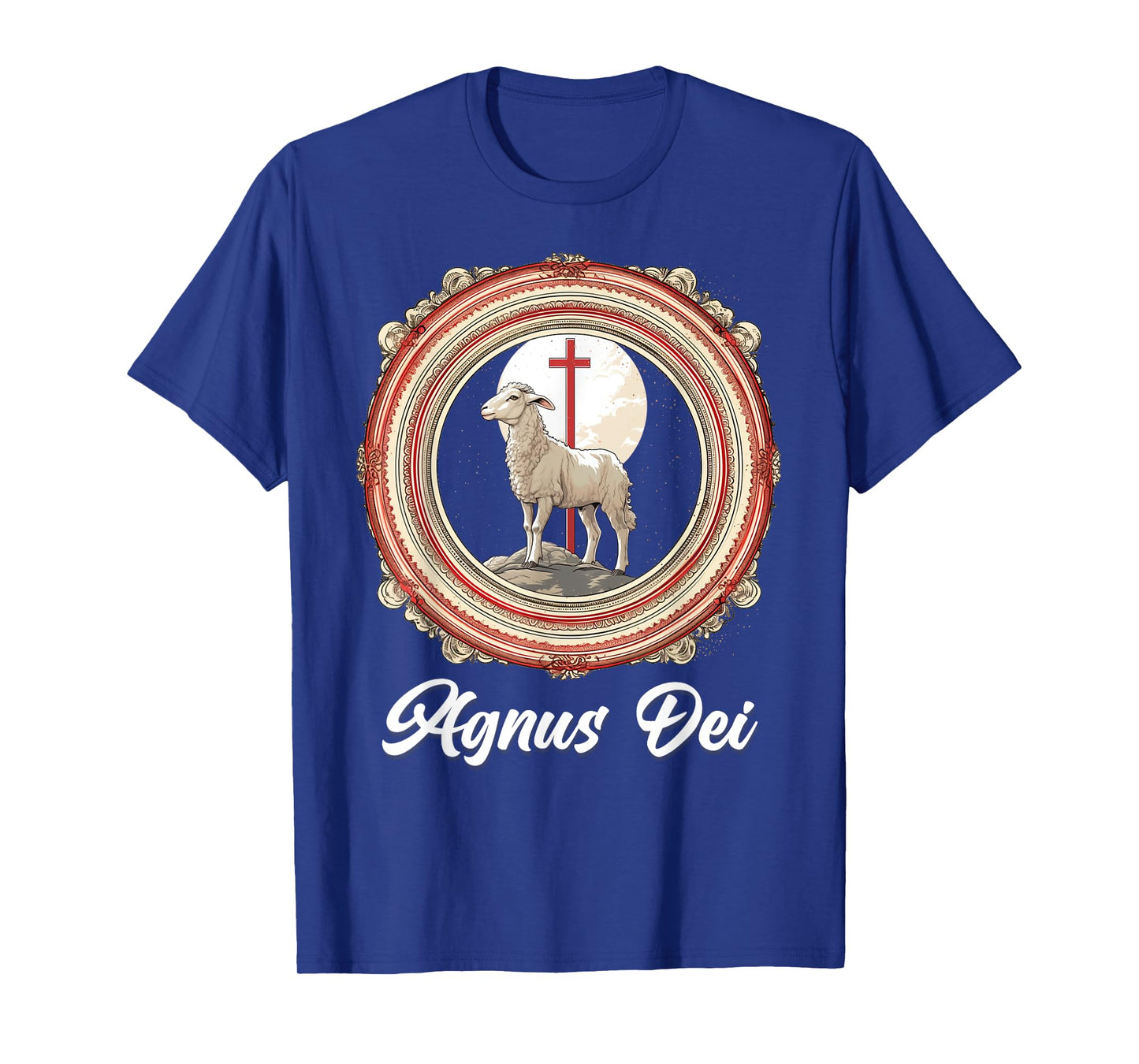 Agnus Dei Sanctus Traditional Latin Mass Catholic T-Shirt