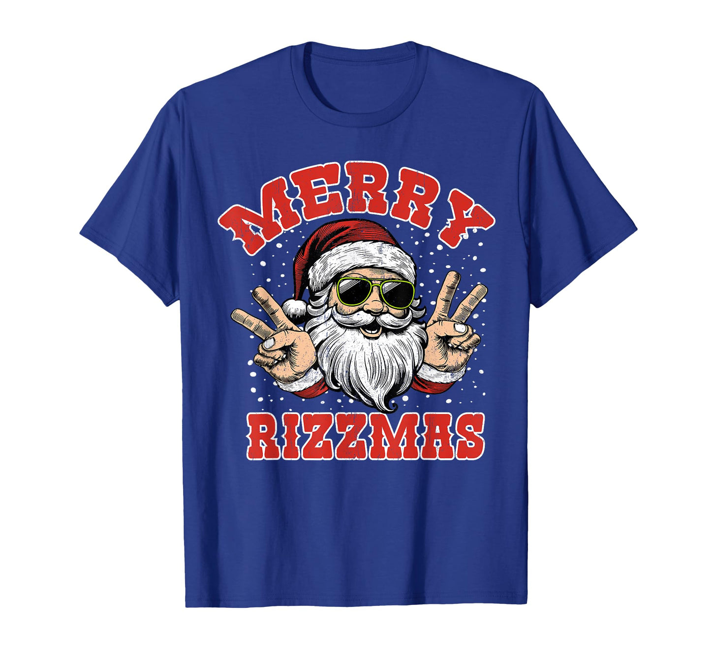 Merry Rizzmas Rizz Christmas Santa Claus Xmas Costume Funny T-Shirt