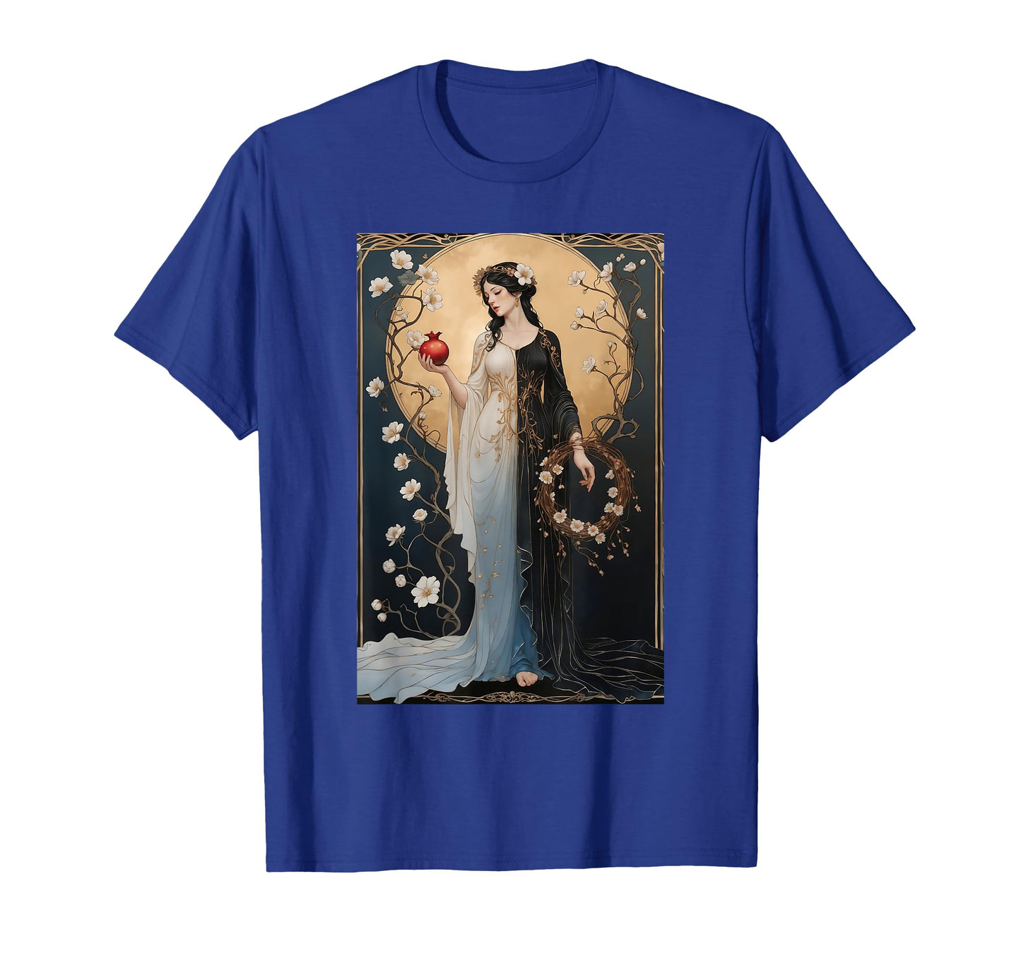 Persephone Pomegranate Queen of The Underworld Goddess T-Shirt