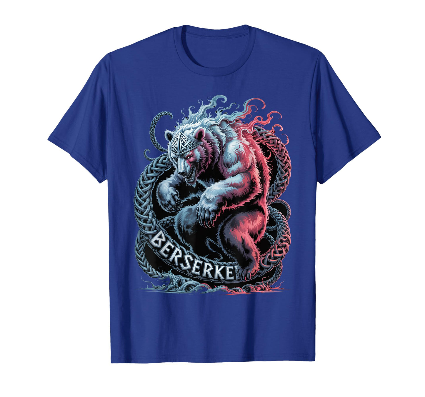 Epic Nordic Mythology - Viking Berserker - Norse Knotwork T-Shirt