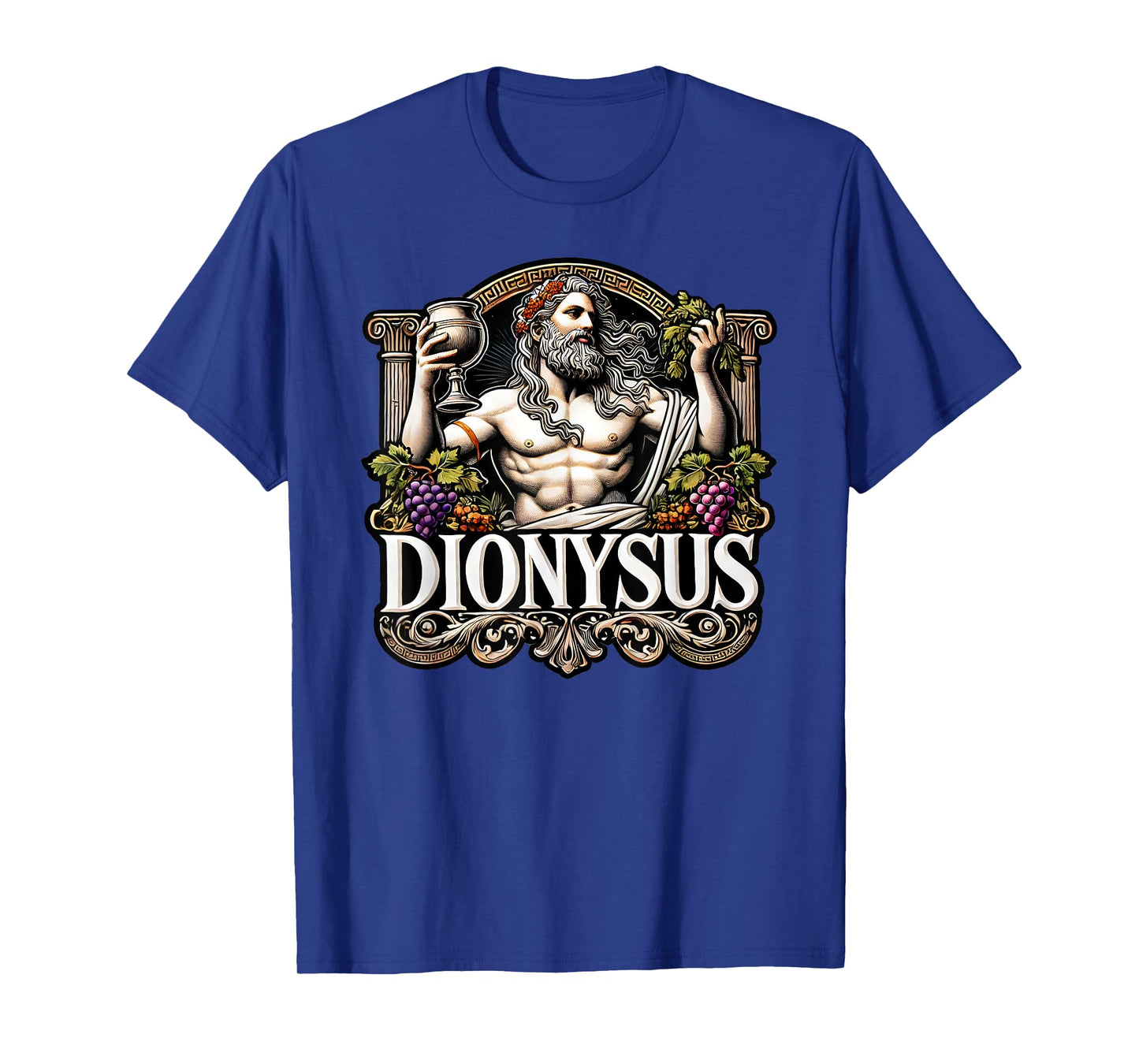 Dionysus Greek God of wine Mythology Ancient Greece T-Shirt