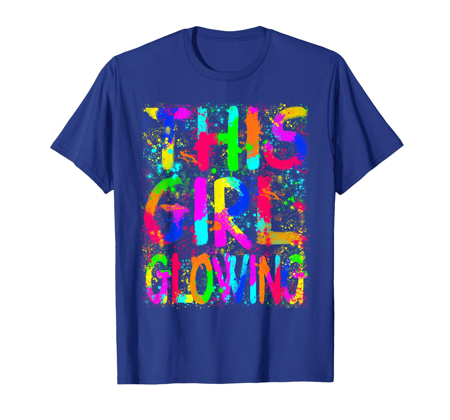 This Girl Glowing In My Glowing Era Group Team Tie Dye T-Shirt