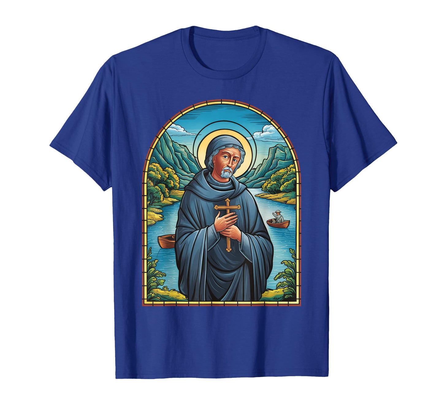 St Martin de Porres Catholic Church Black Saints Peru Cross T-Shirt