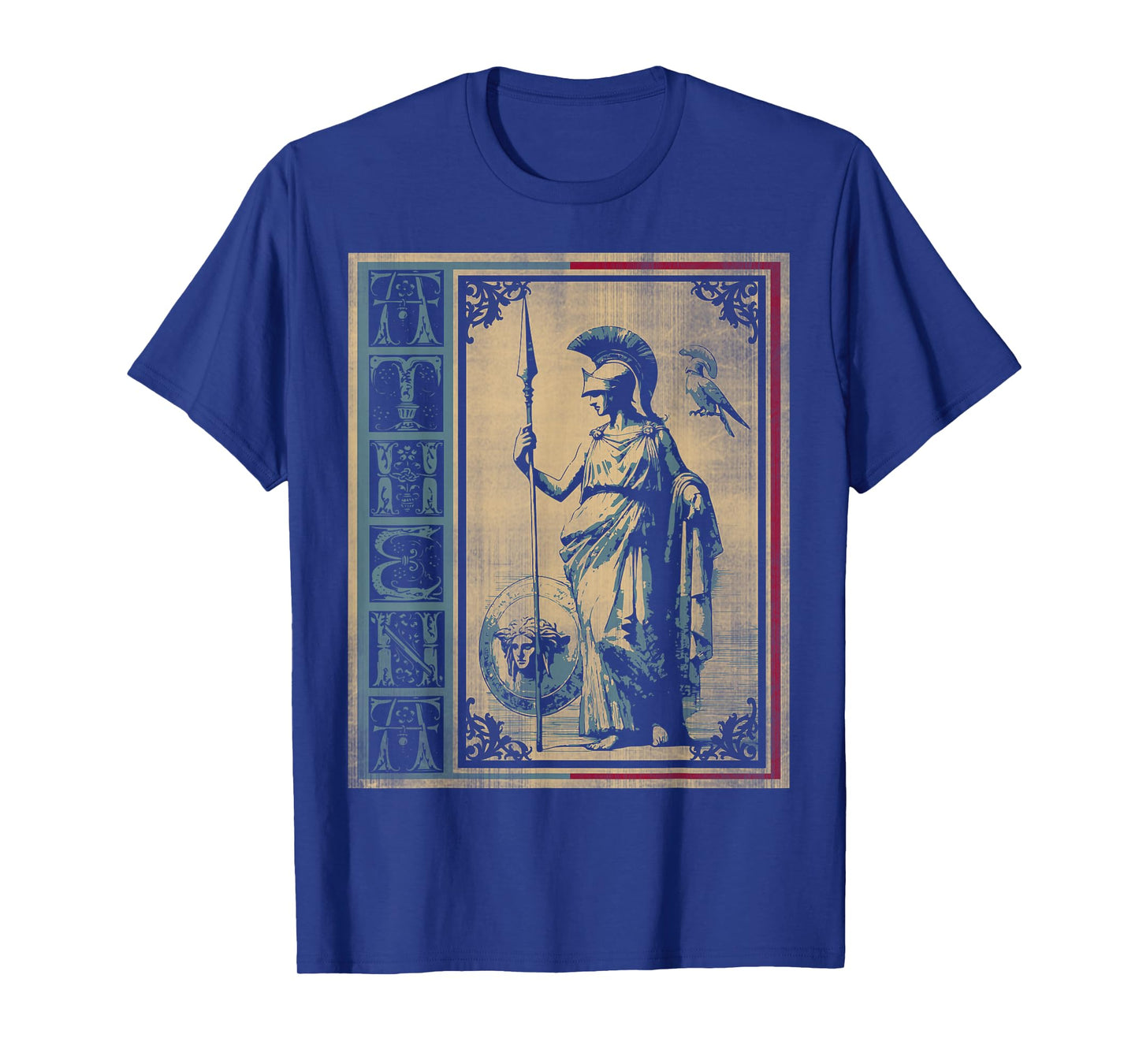 Goddess of wisdom Athena in greek mythology tee T-Shirt