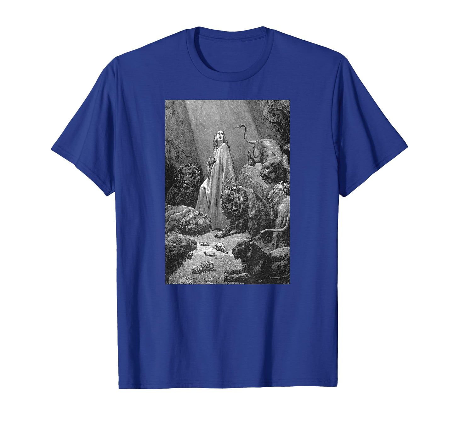 Gustave Dore Daniel in the Lions Den T-Shirt