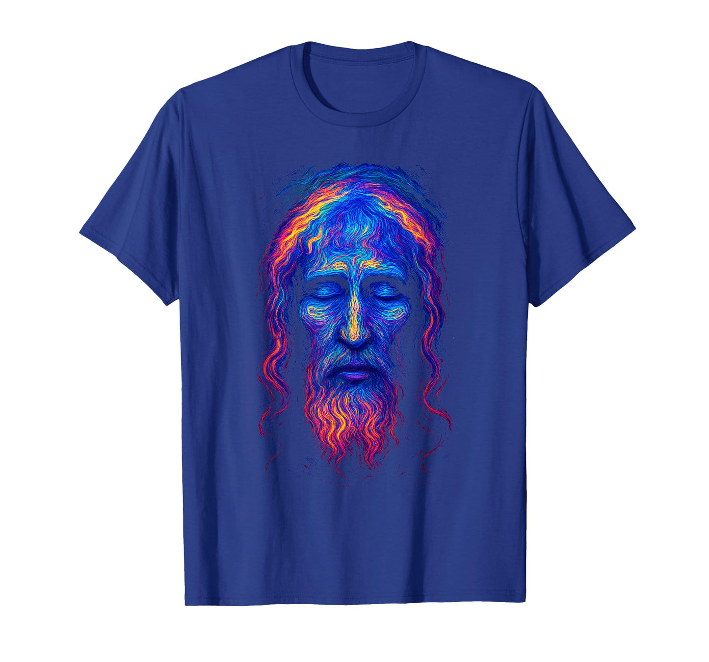 Shroud of Turin Inspired Face of Jesus Art T-Shirt