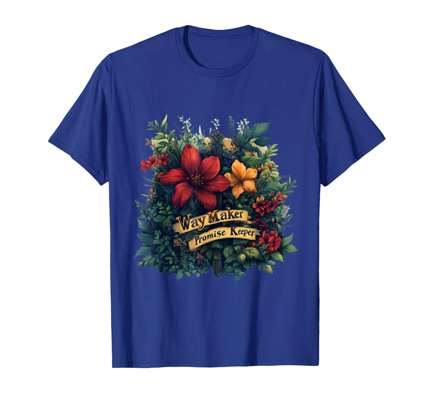 Way Maker Promise Keeper Miracle Worker Waymaker Christian T-Shirt