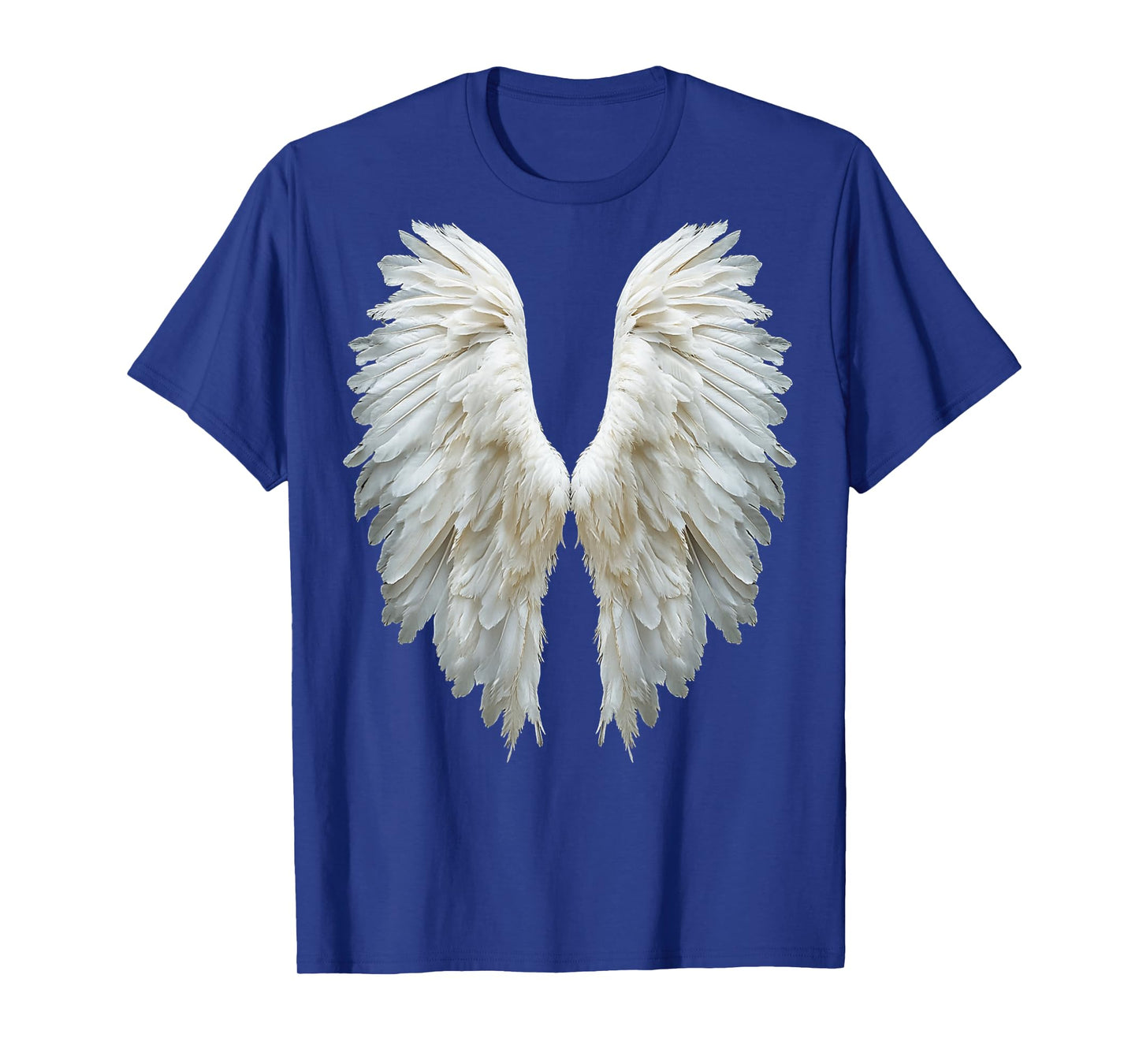 Angel Wings On Back Of A T-Shirt