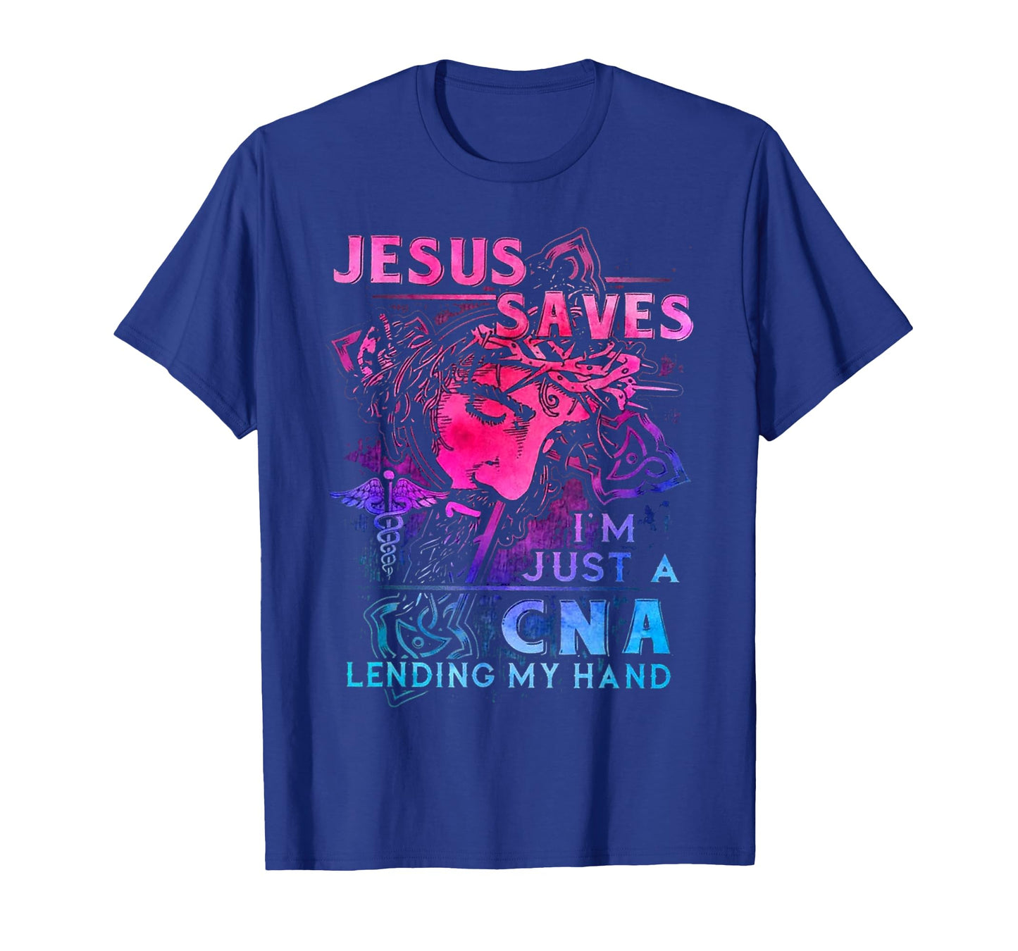 Jesus Saves I'm Just A CNA Lending My Hand T-Shirt