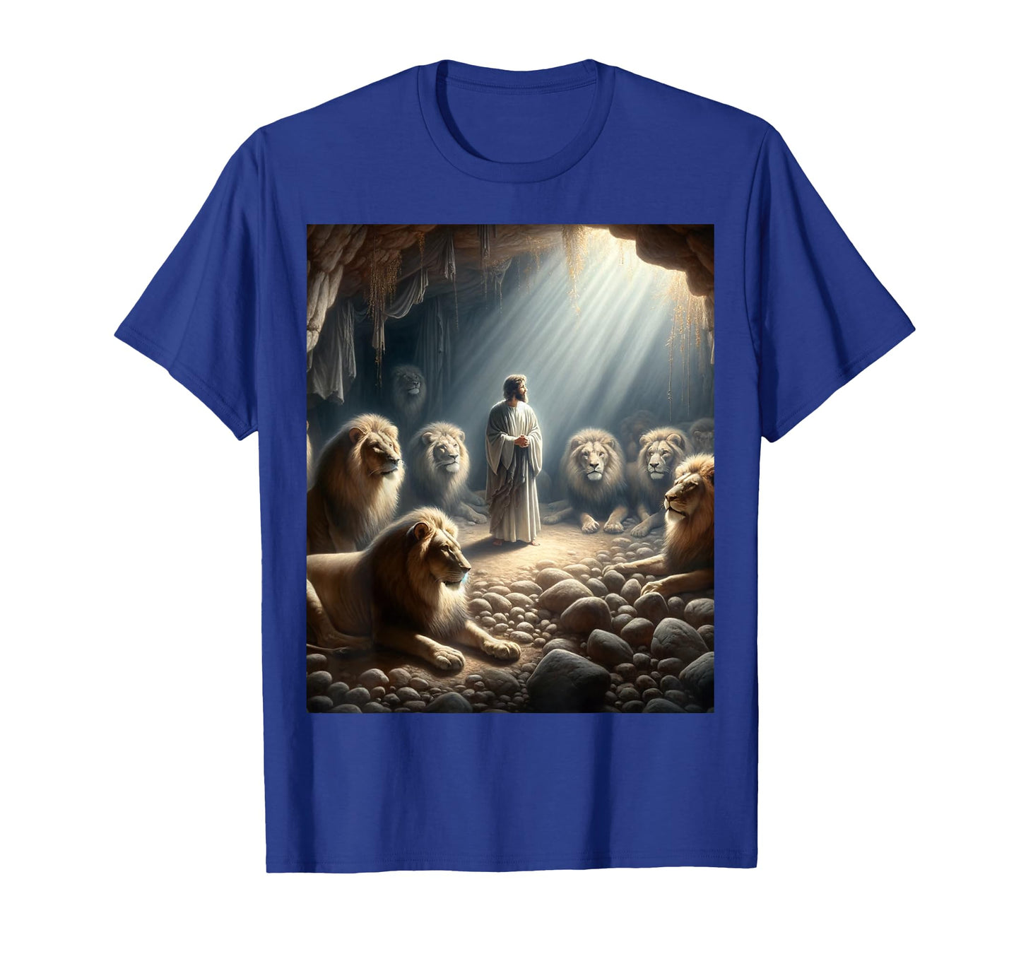 Daniel in the Lions Den Christian Faith God’s Miracles T-Shirt