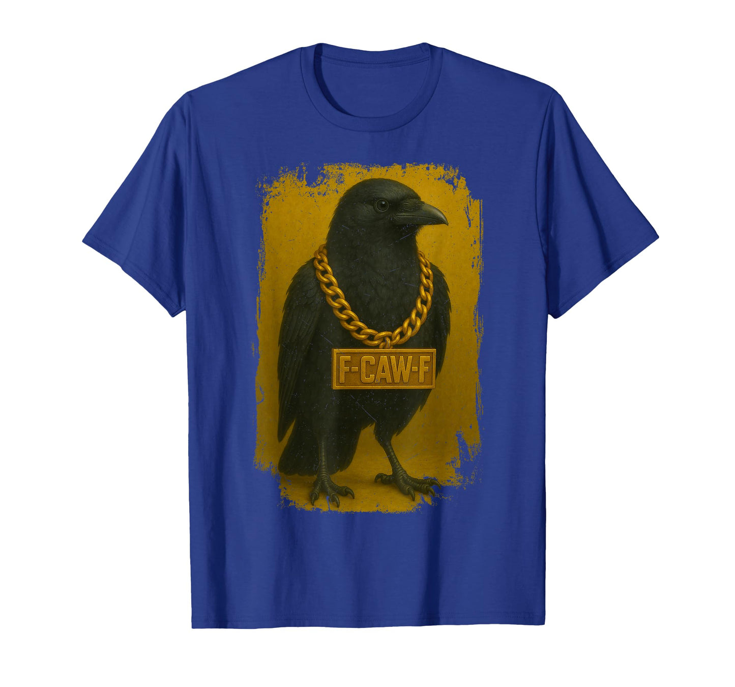 F-CAW-F Crow Funny Quote Black Raven Bird Adult Humor T-Shirt