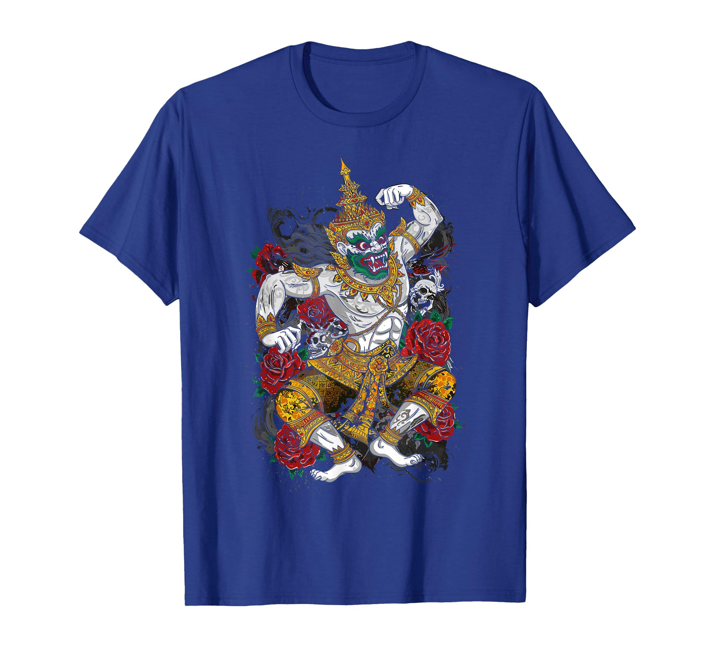 Khmer Hanuman Warrior Art Cambodia Myth Design T-Shirt