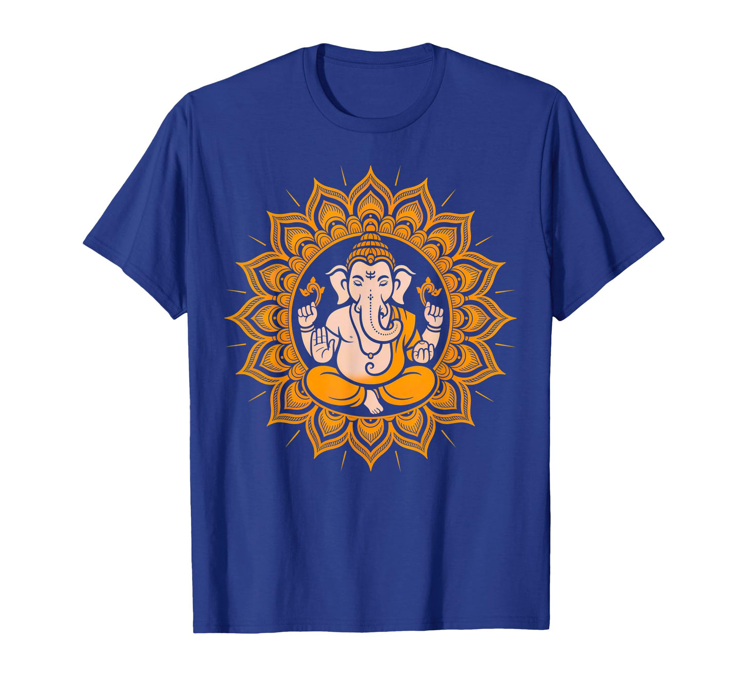 Hindu Ganesha Puja Elephant God India Meditation Yoga Murti T-Shirt