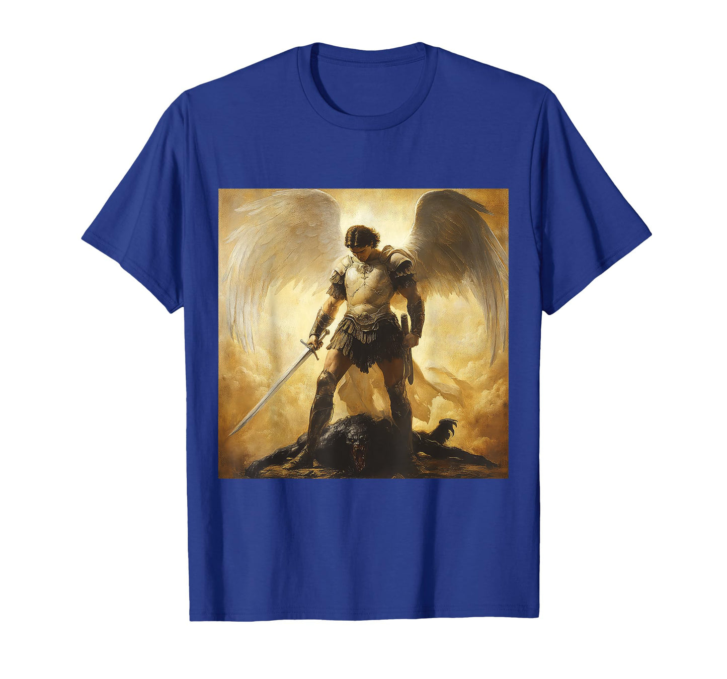St Michael Defeated Satan Archangel Spirituality T-Shirt