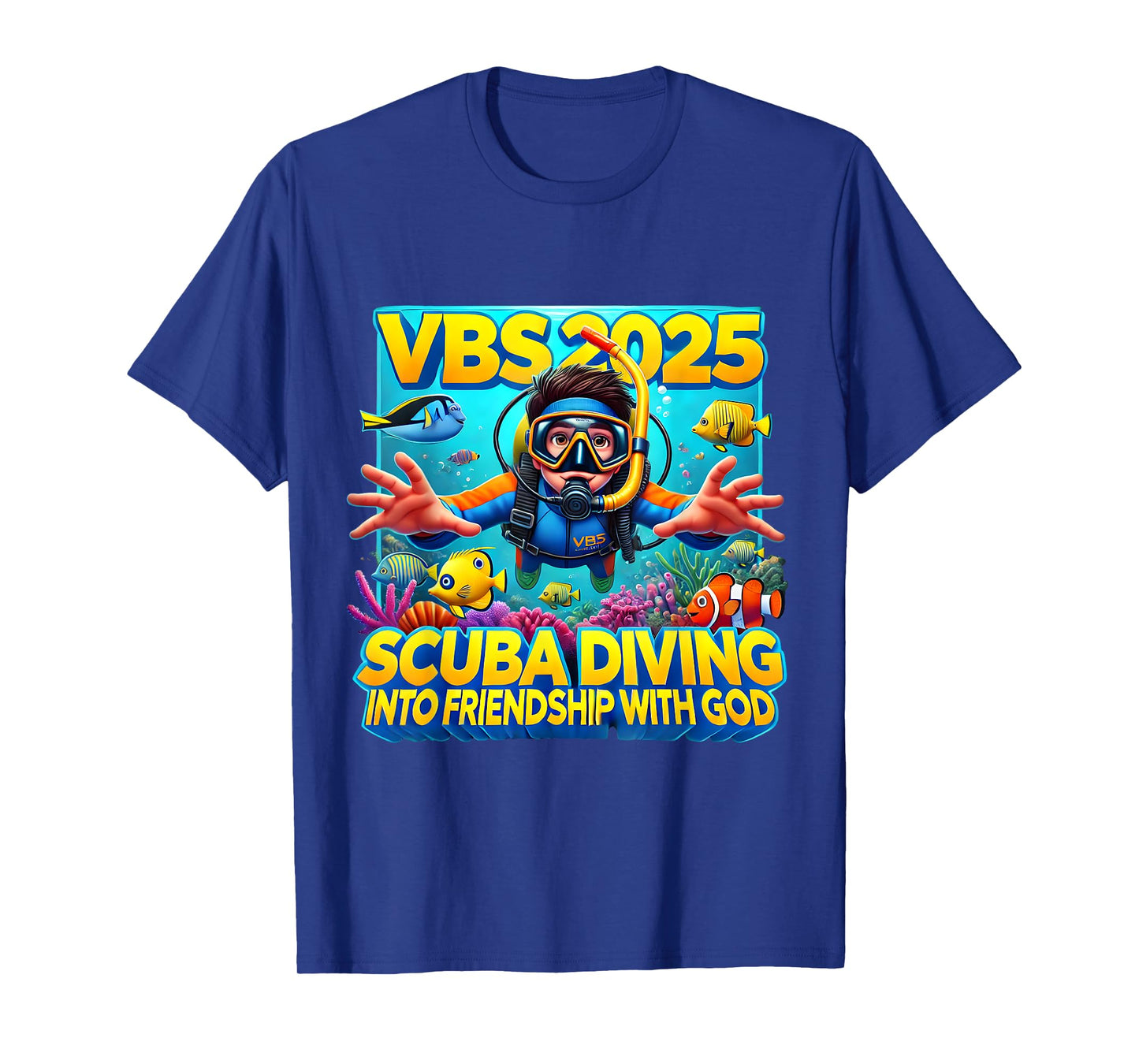 VBS 2025 Scuba Diving Into Friendship with God T-Shirt