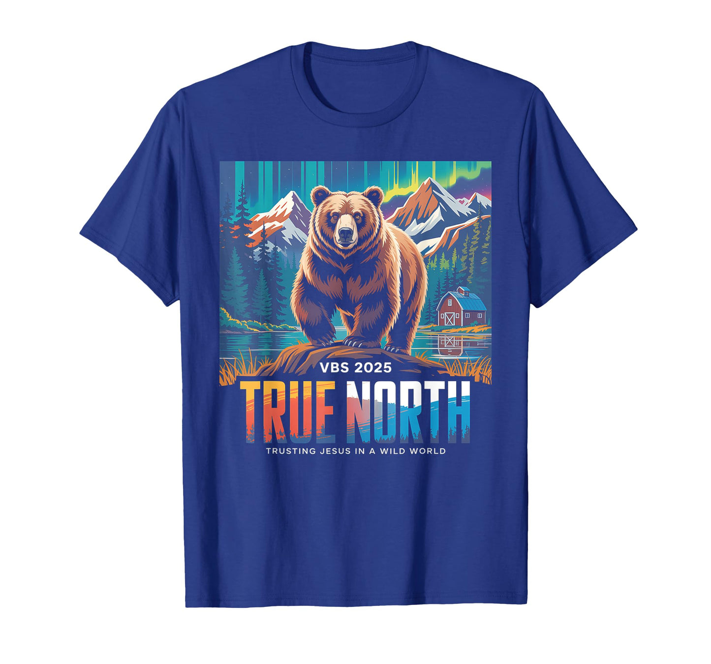 VBS 2025 True North Trusting Jesus Christian Summer T-Shirt