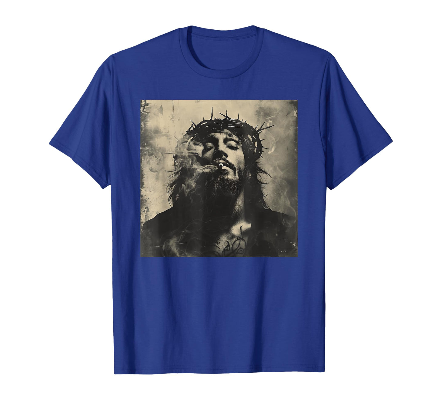 Cooler Jesus Christ Smokes, Resistance, Rebellious Jesus T-Shirt