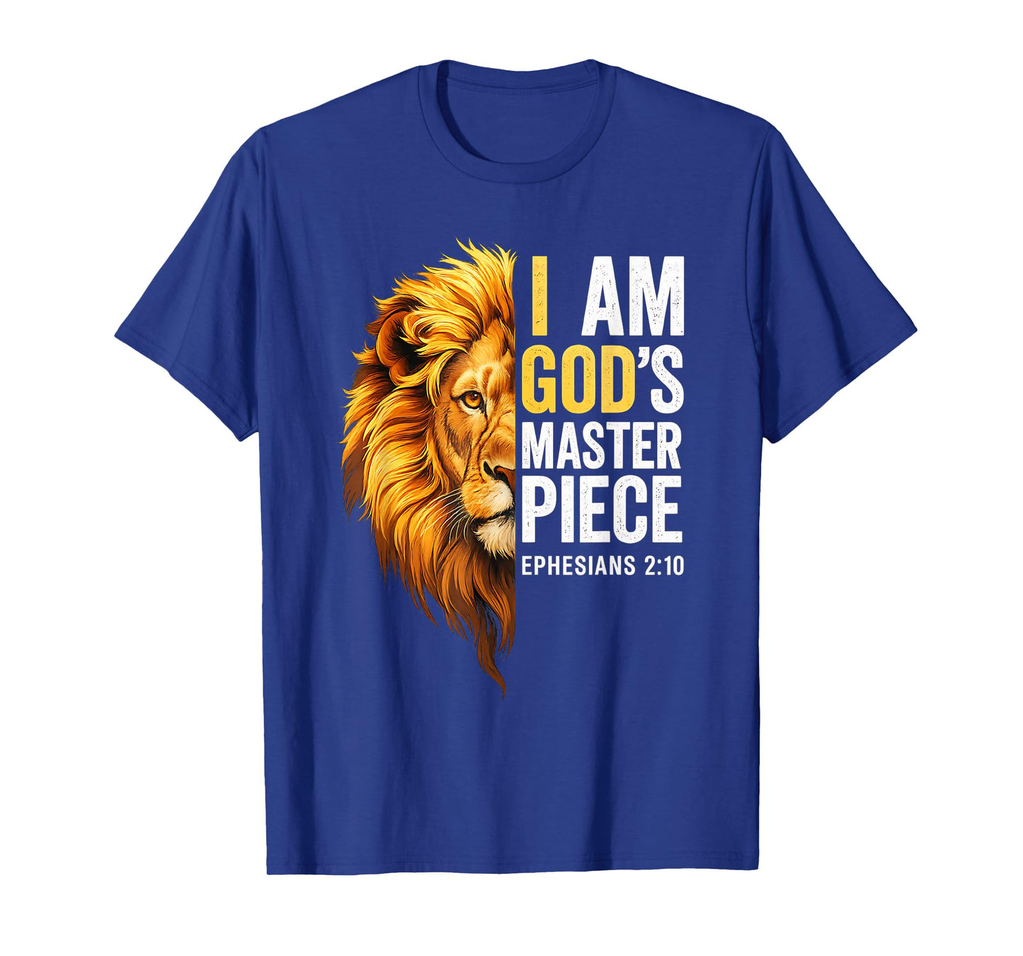 I AM GOD`S Masterpiece Christian Ephesians 2:20 T-Shirt