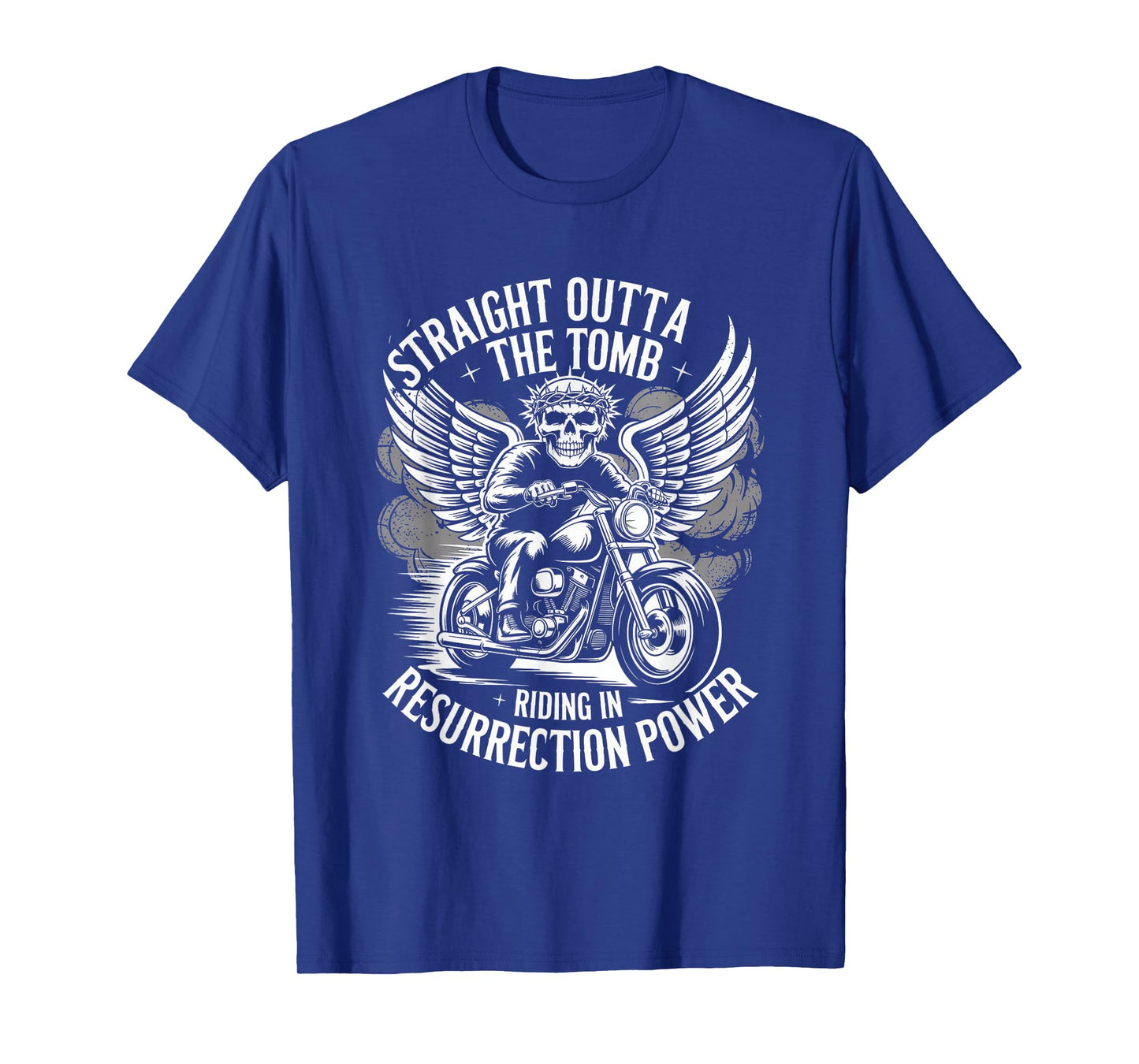 Straight Outta The Tomb Christian Biker Style T-Shirt