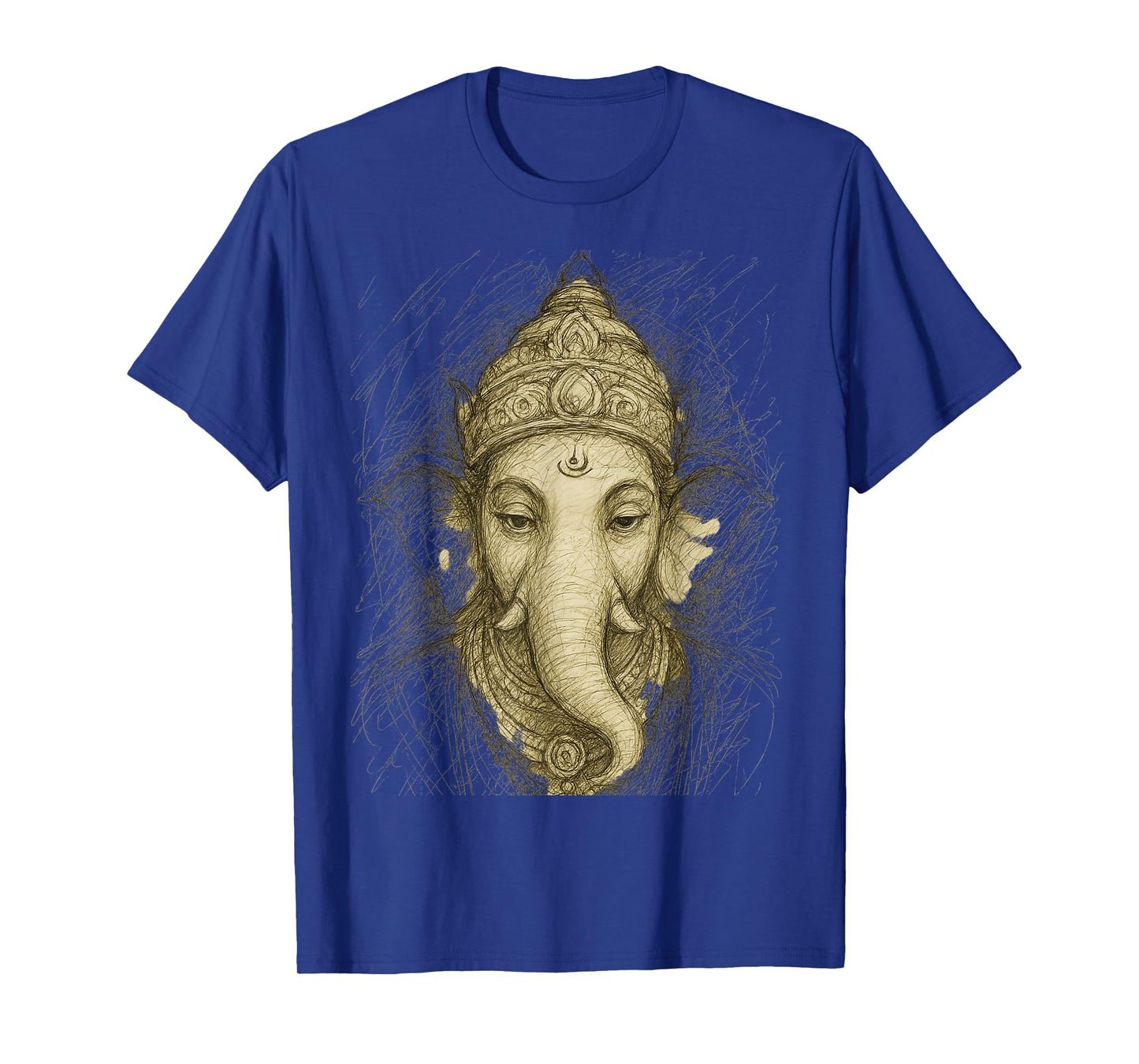 Hindu Ganesha Puja Elephant God India Meditation Yoga Murti T-Shirt