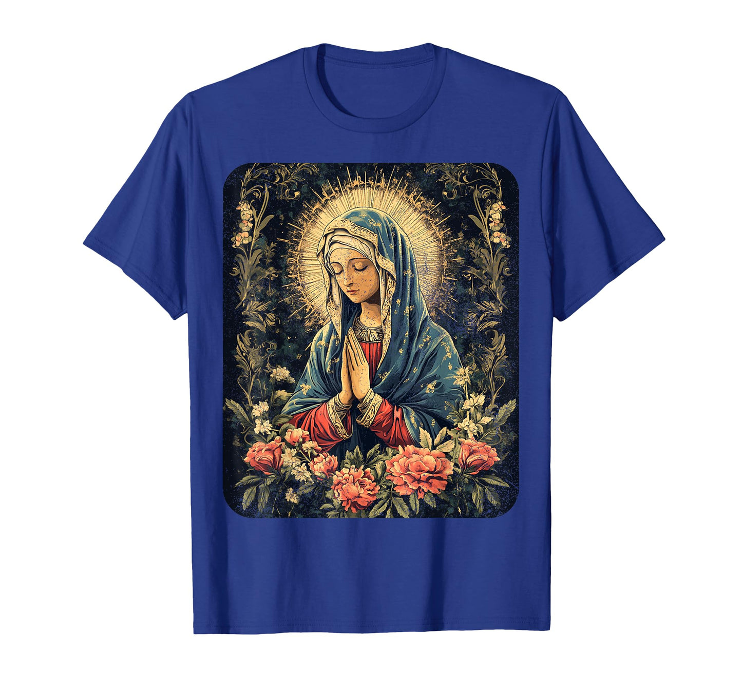 Vintage Virgin Mary Art T-Shirt