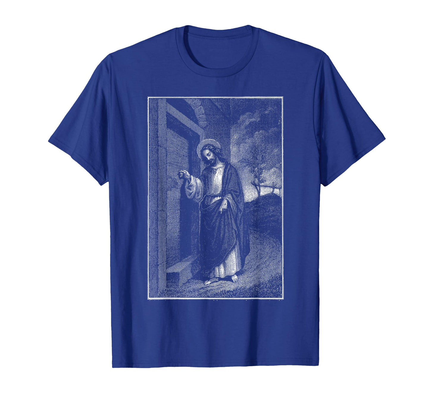 Jesus Christ Knocks On The Door Christian Bible Verses T-Shirt