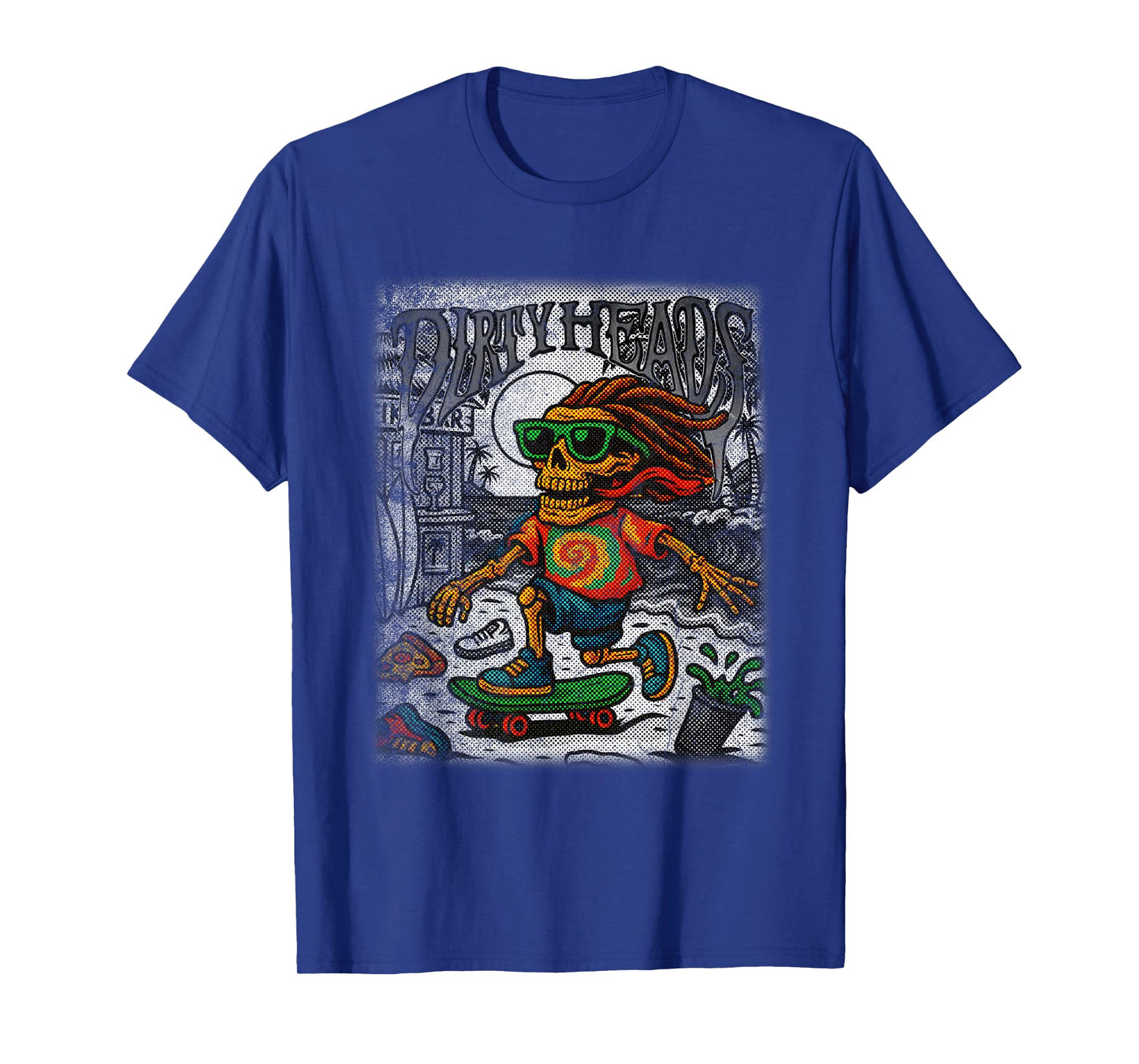Vintage Dirty Heads in retro Funny style T-Shirt