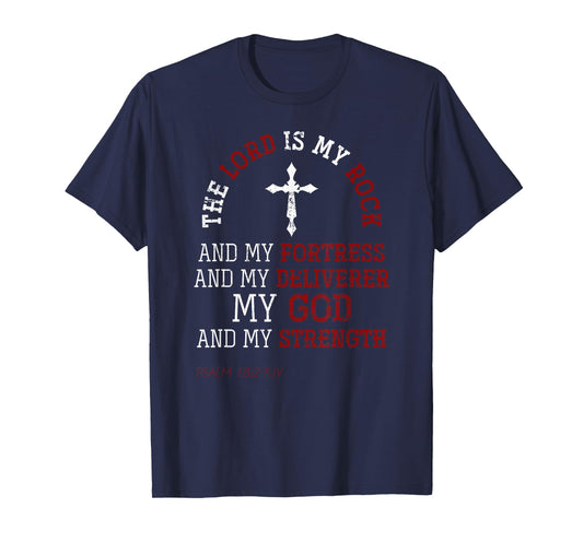 My God And My Strength Jesus Lord Devotee Bible Prayer T-Shirt