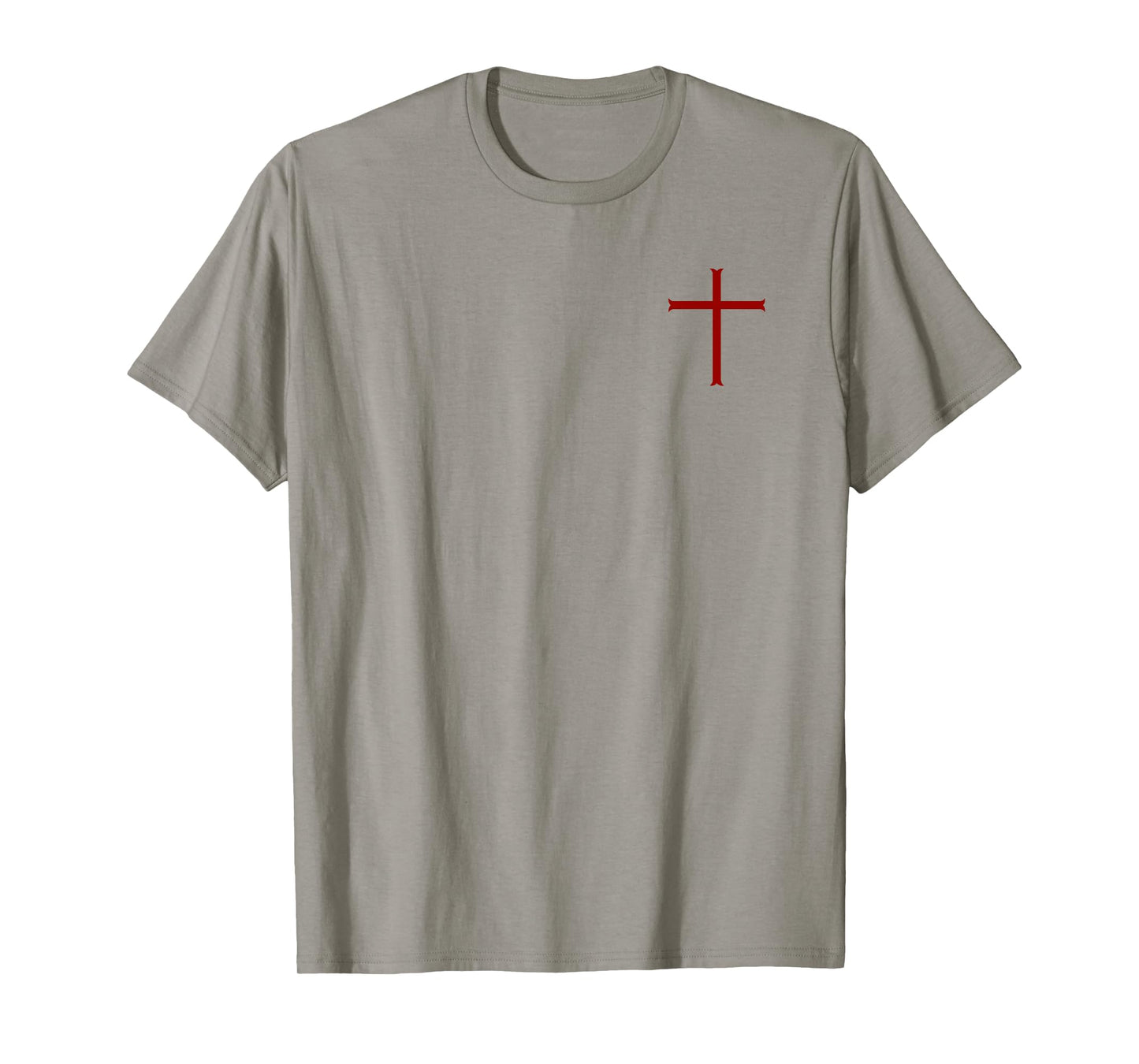 Knights Templar Oath - Christian Cross T-Shirt