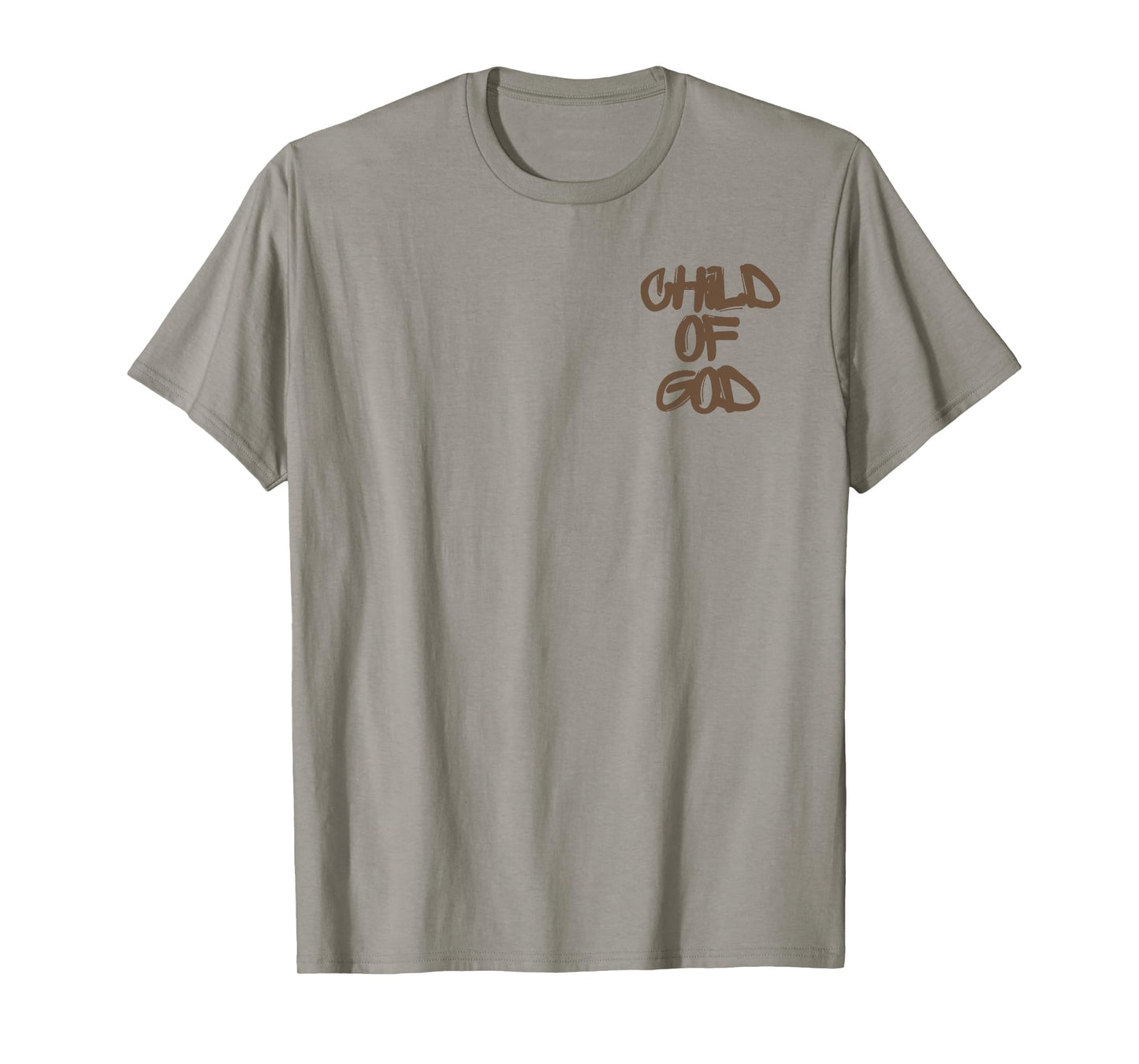 Child of God Psalm 23 Retro Christian - Front and Back T-Shirt