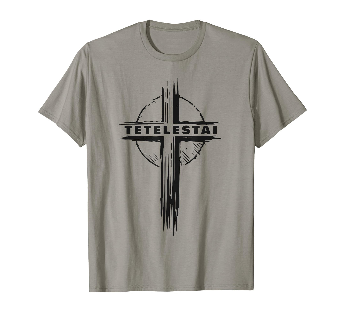 Tetelestai β Passover Easter Cross Jesus Christ Faith Greek T-Shirt