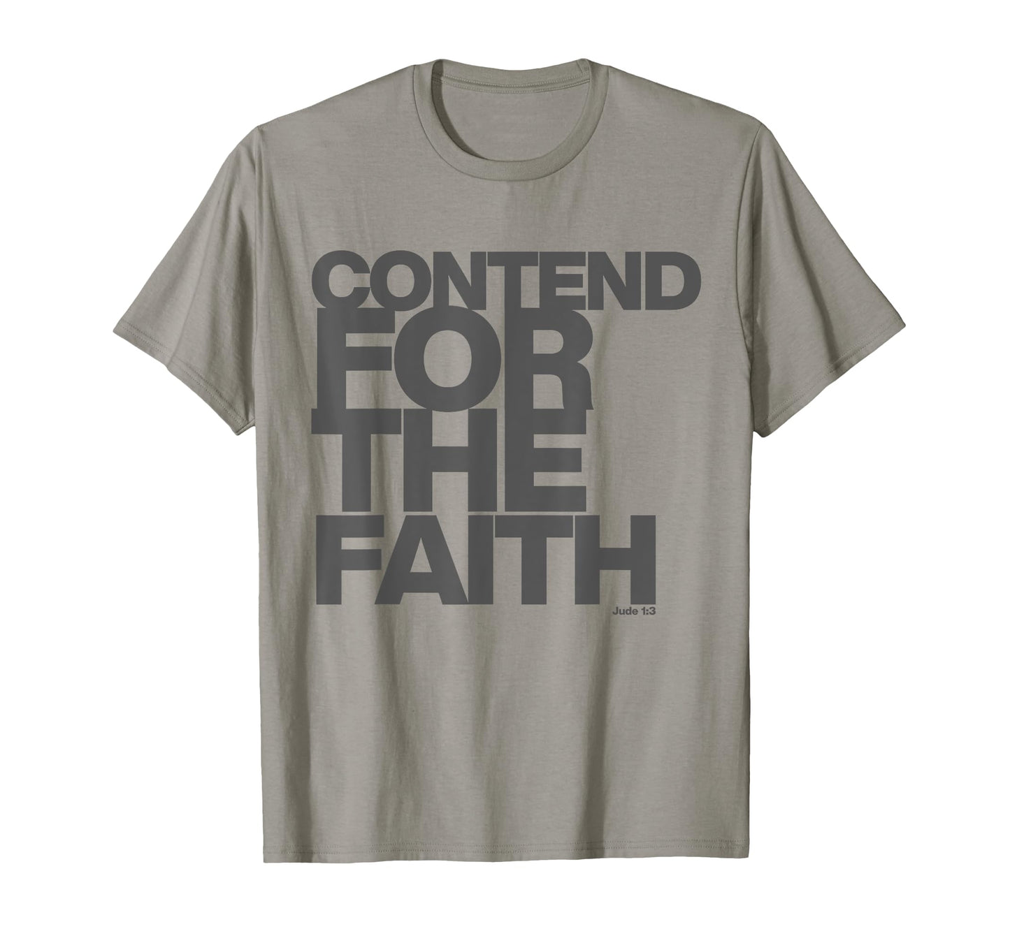 Christian Contend for The Faith T-Shirt Tee Church of Christ T-Shirt