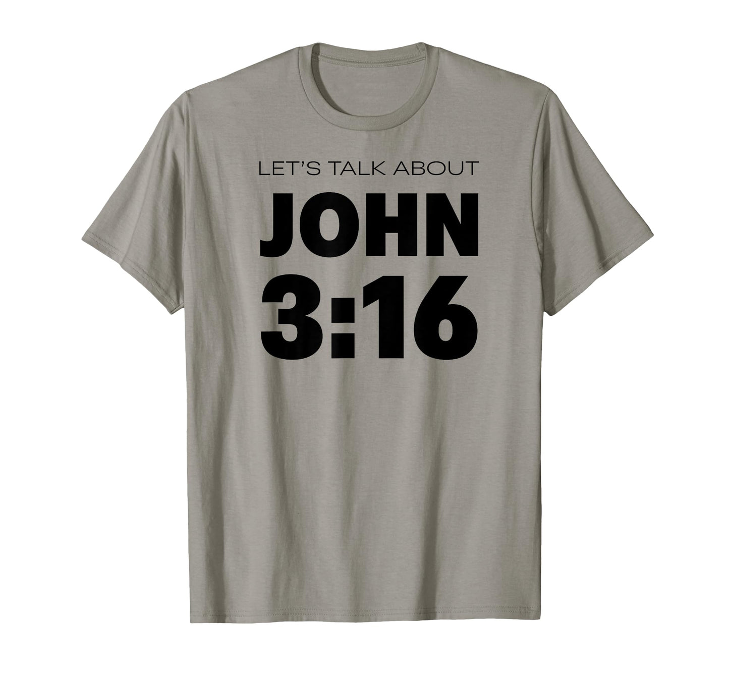 Bible Verse John 3 16 Bible Verse About God's Love On Back T-Shirt
