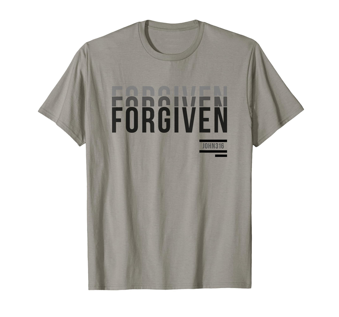 Forgiven Christian Graphic Shirt | Baptism Tshirt