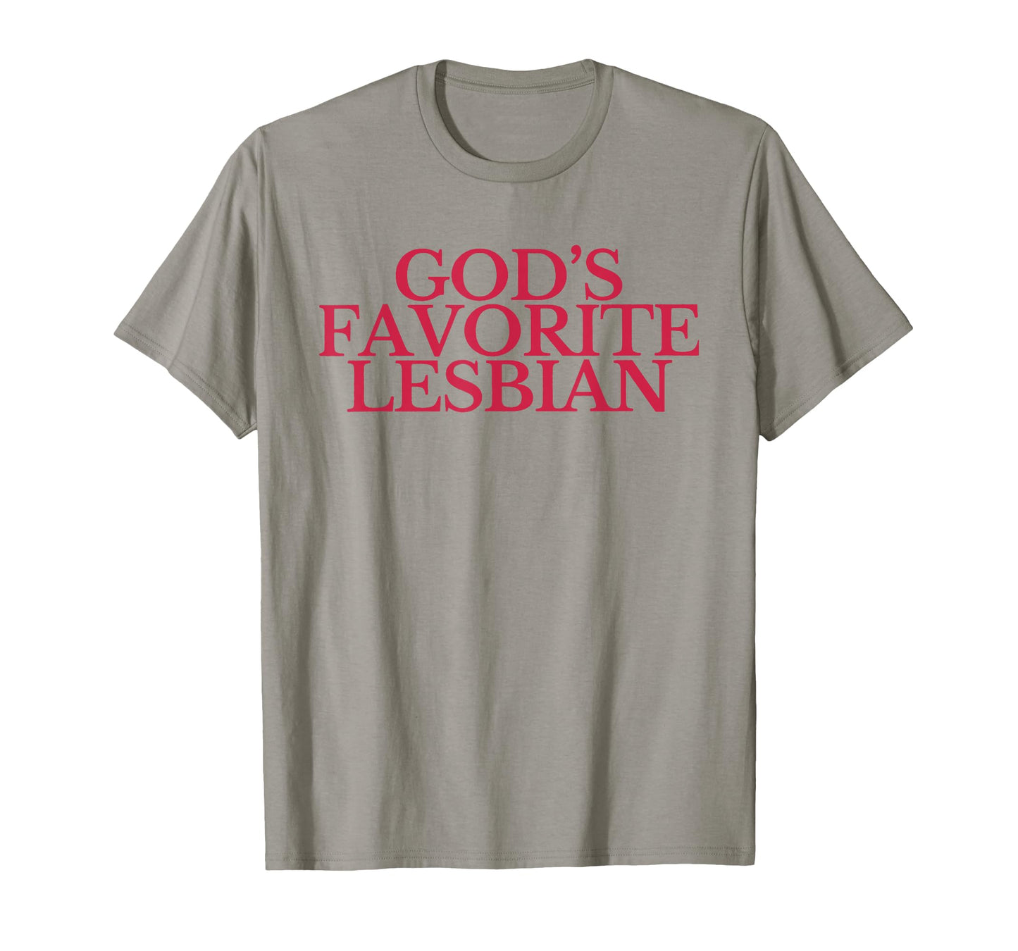 Women God's Favorite Lesbian Sapphic Queer LGBTQ Pride Month T-Shirt