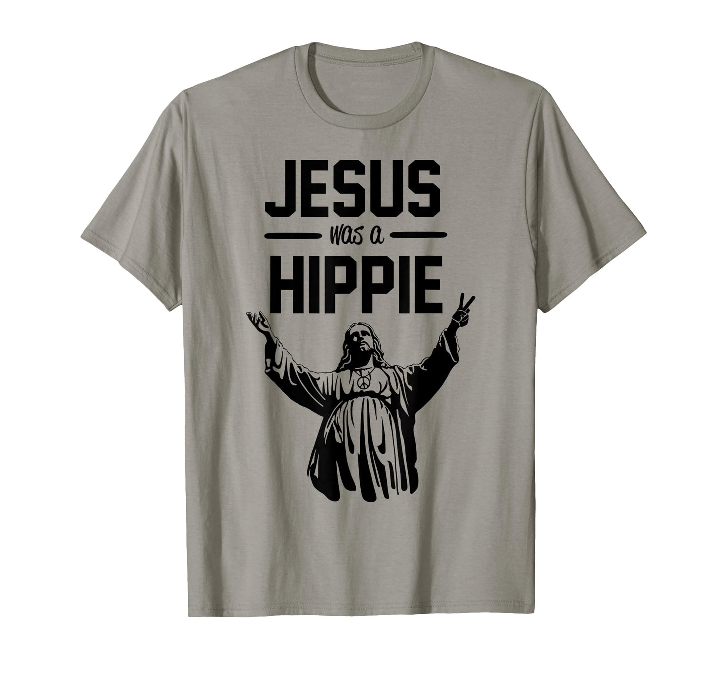 Funny Jesus was A Hippie Design T-Shirt