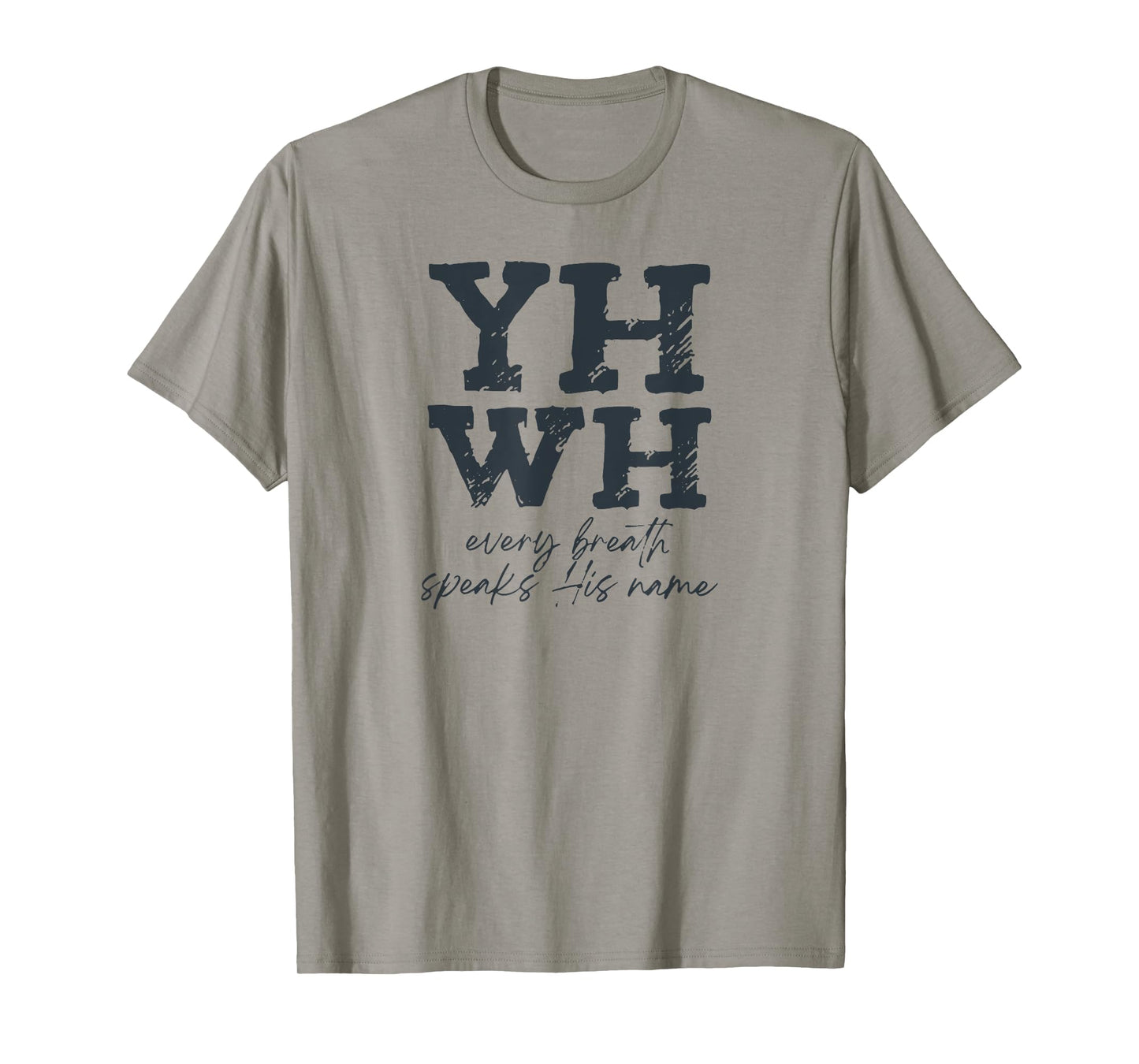 YHWH Lungs Christian Breath Speaks His Name T-Shirt