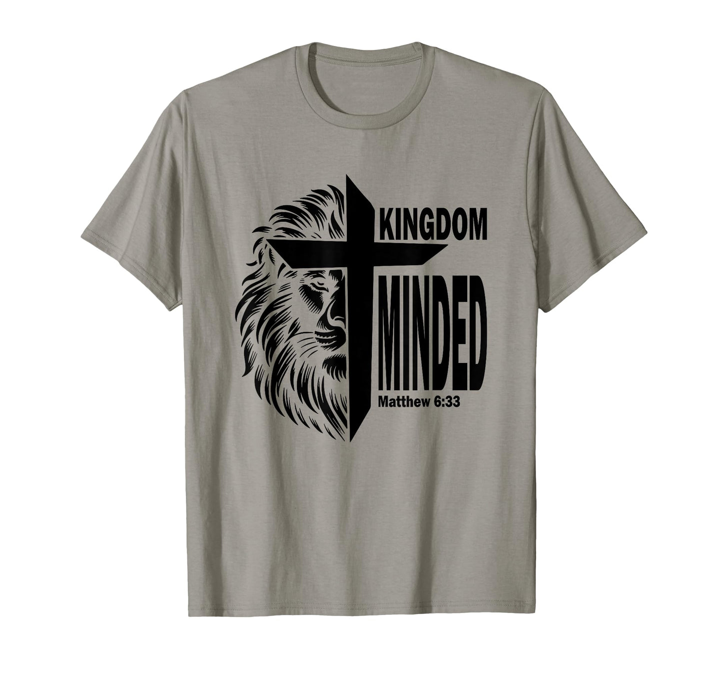 Kingdom Minded Matthew 8:33 Christian Pray Jesus Faith Bible T-Shirt