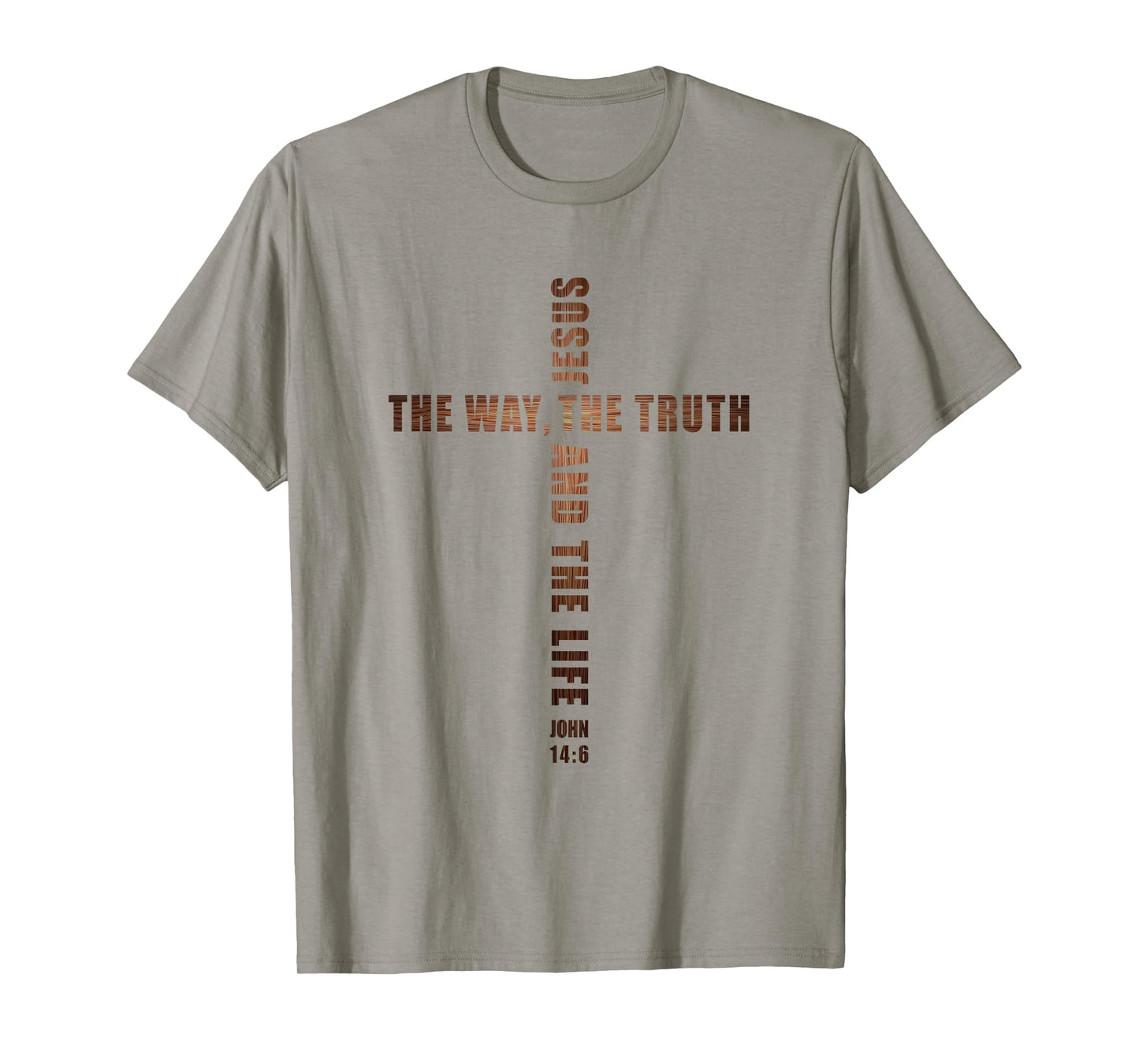 Jesus The Way The Truth and The Life β John 14:6 Cross T-Shirt