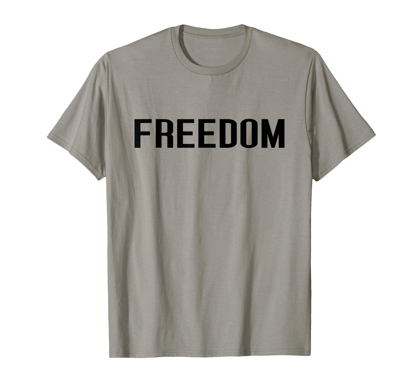 Freedom Bold Minimalist Design Free Nation T-Shirt